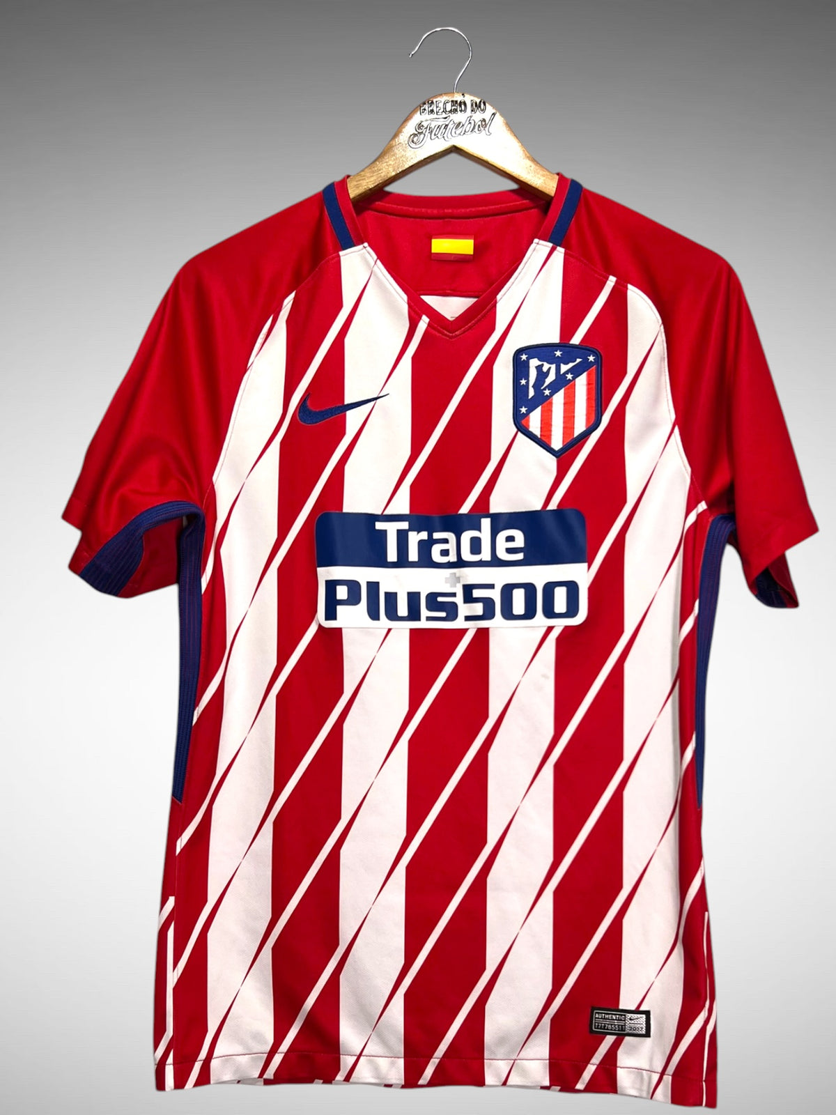 Atlético de Madrid 2017 Primeira Camisa Tam P.