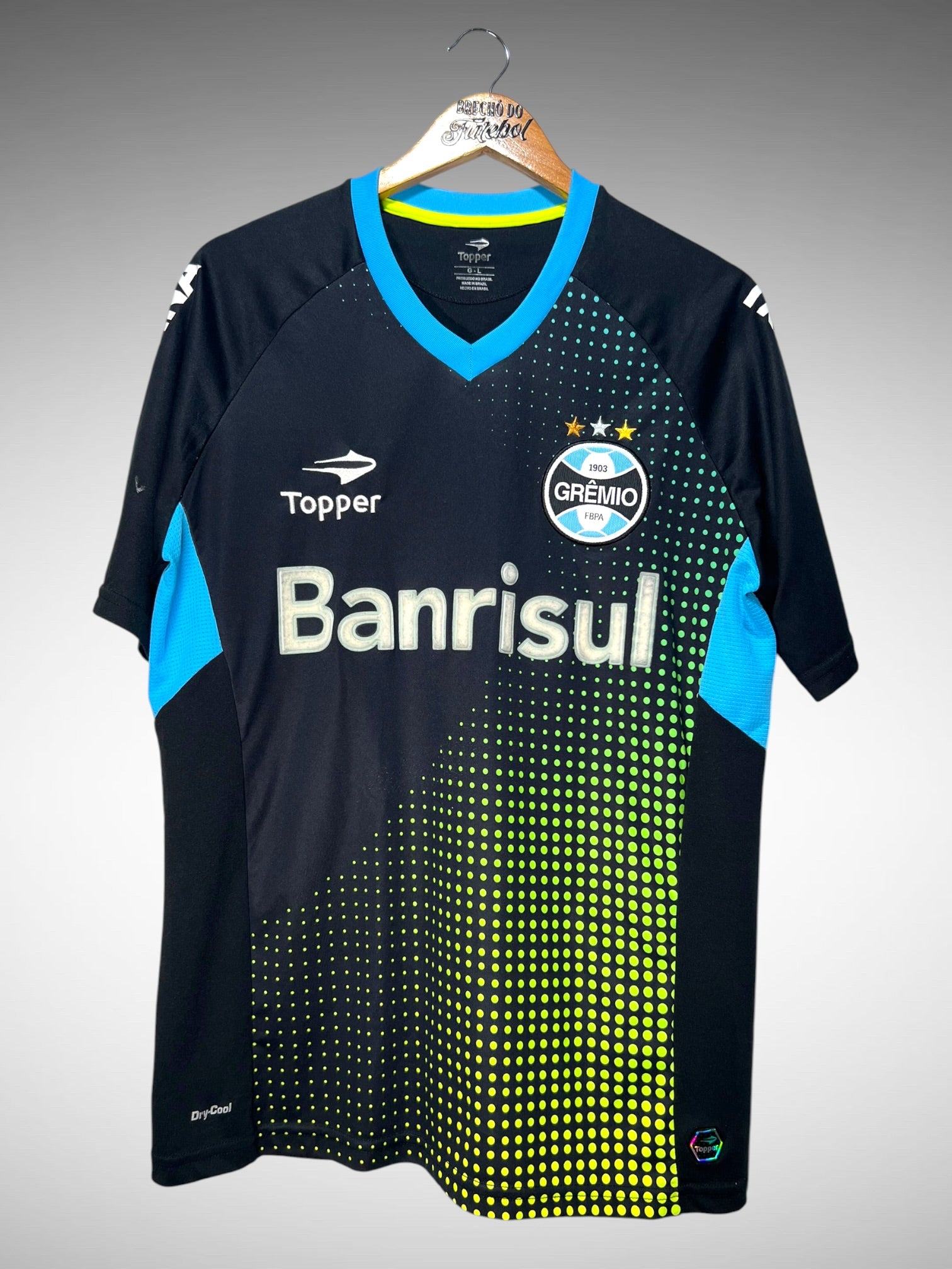 Grêmio 2013 Camisa de Goleiro Tam G N 1.