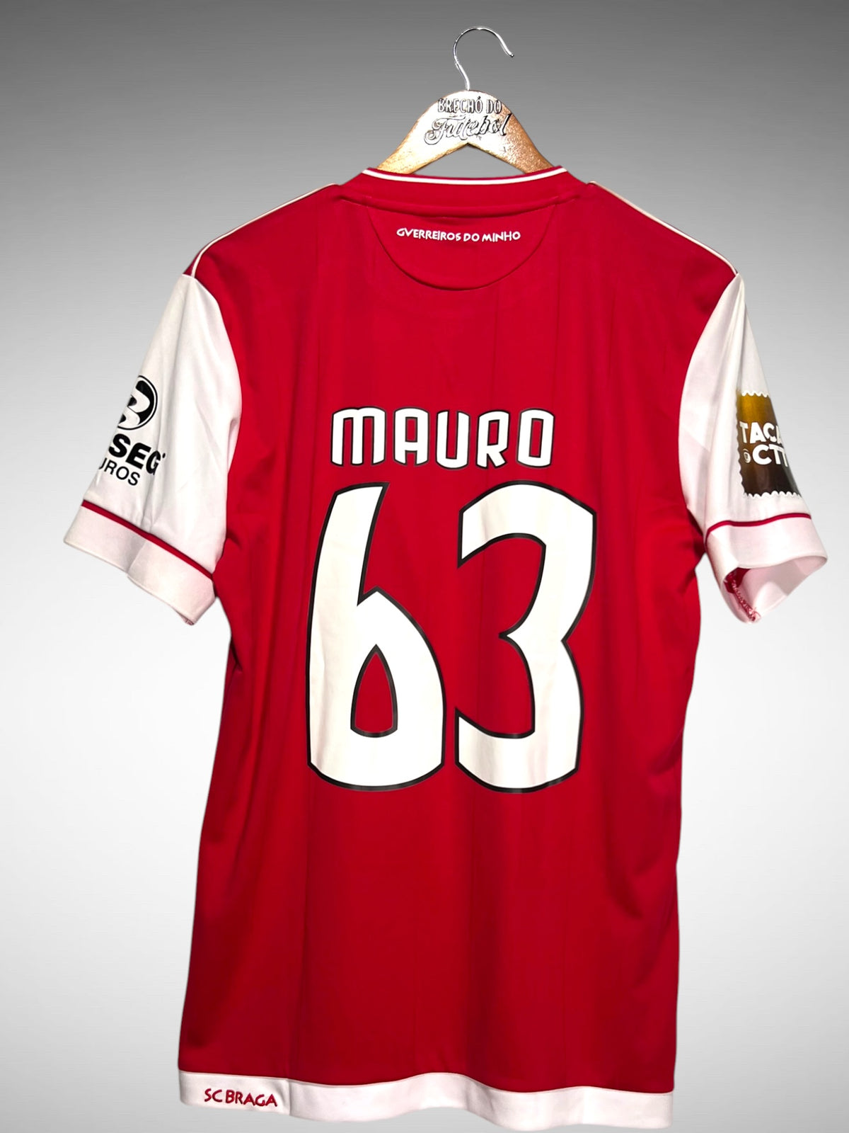 Braga 2016 Primeira Camisa Tam G N 63 Mauro.