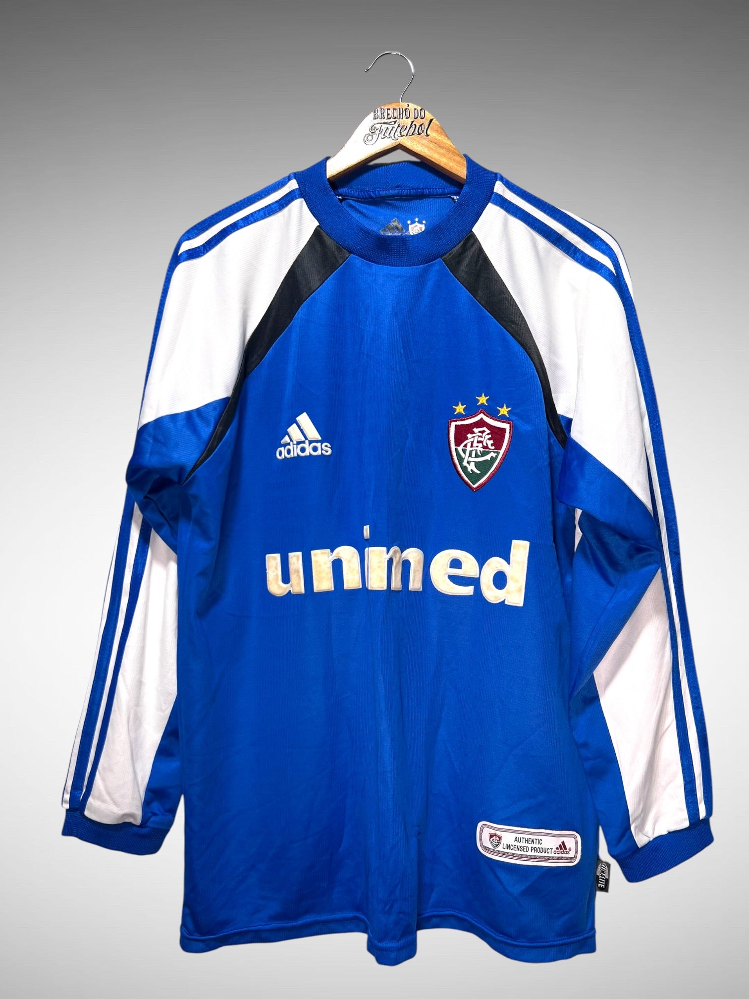 Fluminense 2001 Camisa de Goleiro Tam P Mangas Longas.