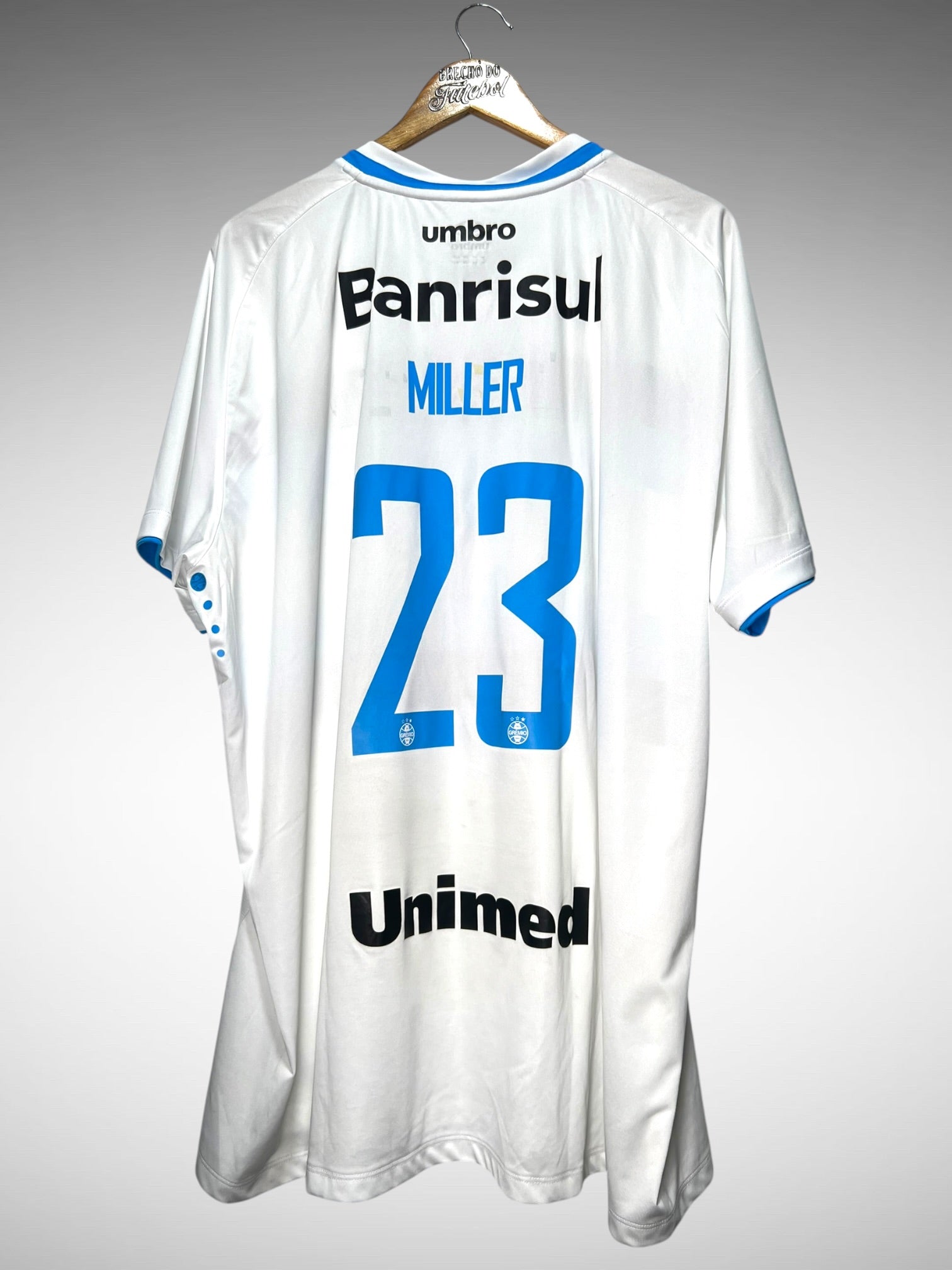 Grêmio 2016 Segunda Camisa Tam 5G N 23 Miller.