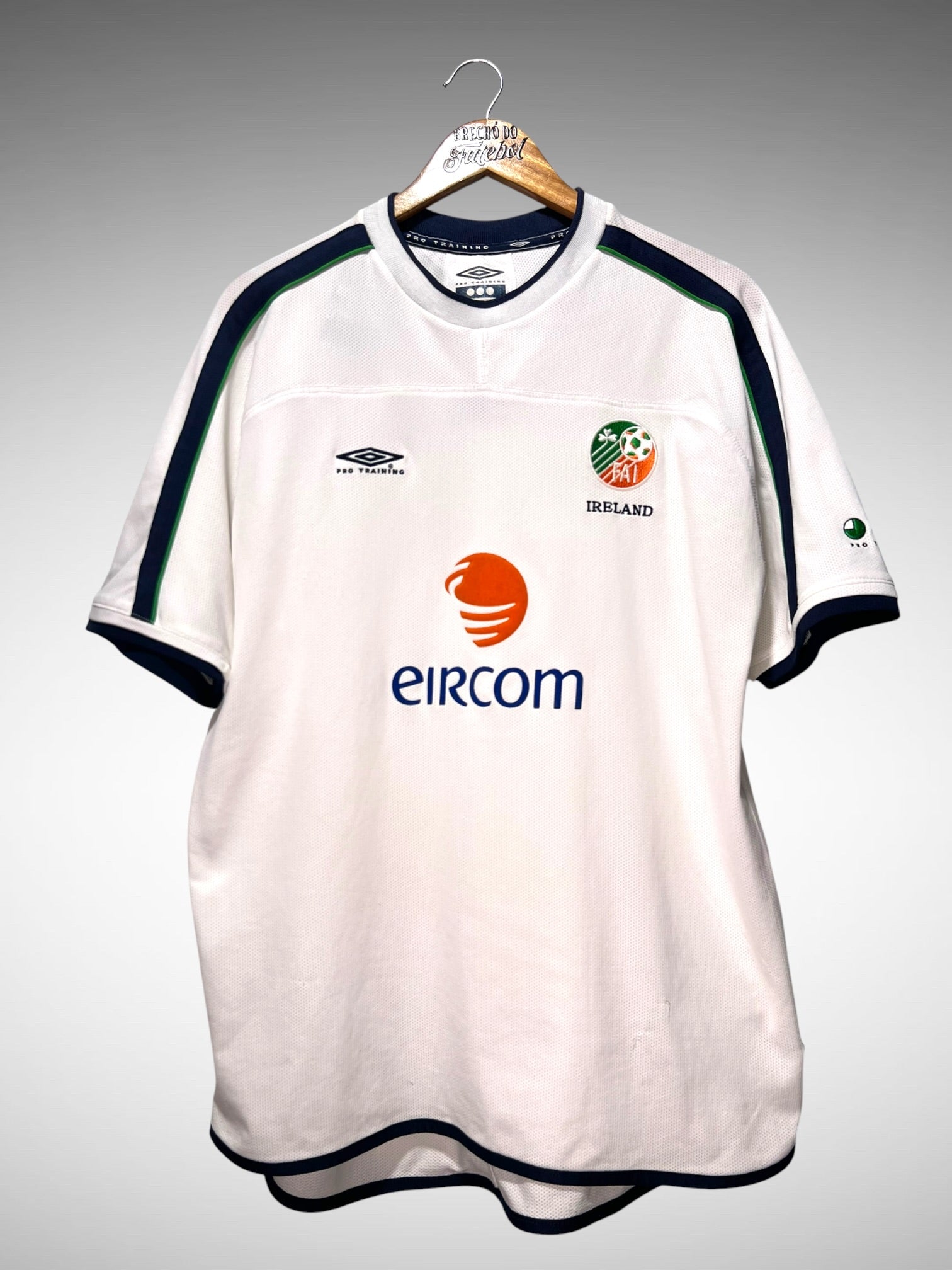 Irlanda 2002 Camisa de Treino Tam GG.