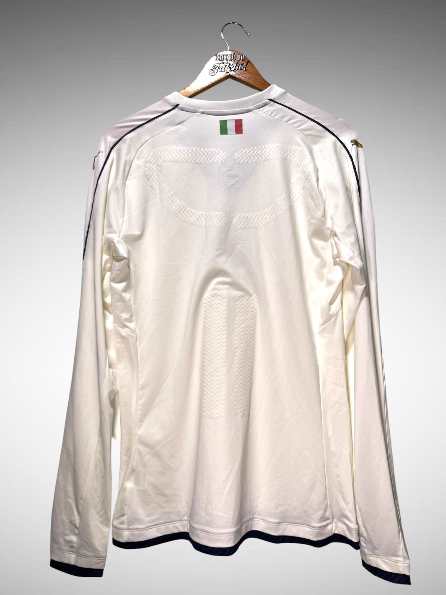 Itália 2016 Camisa Tribute Tam GG Mangas Longas.