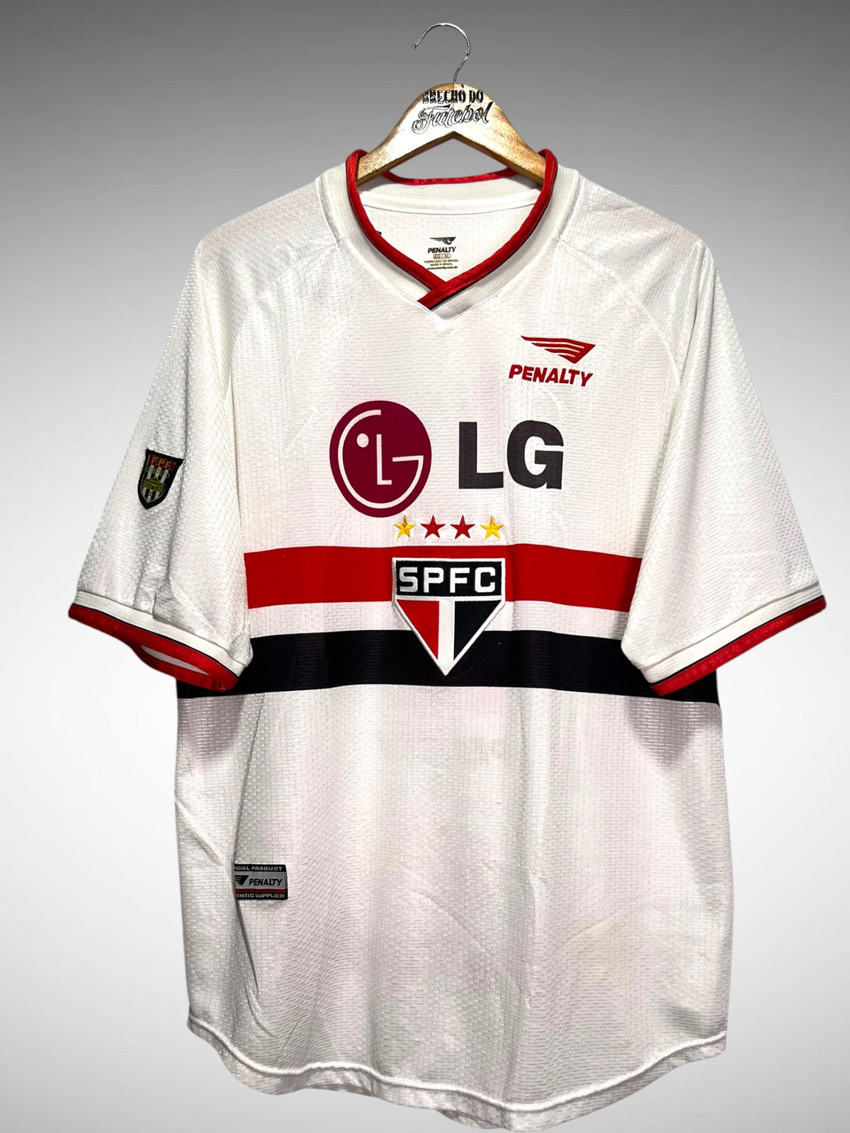 São Paulo 2001 Primeira Camisa Tam GG N 9.