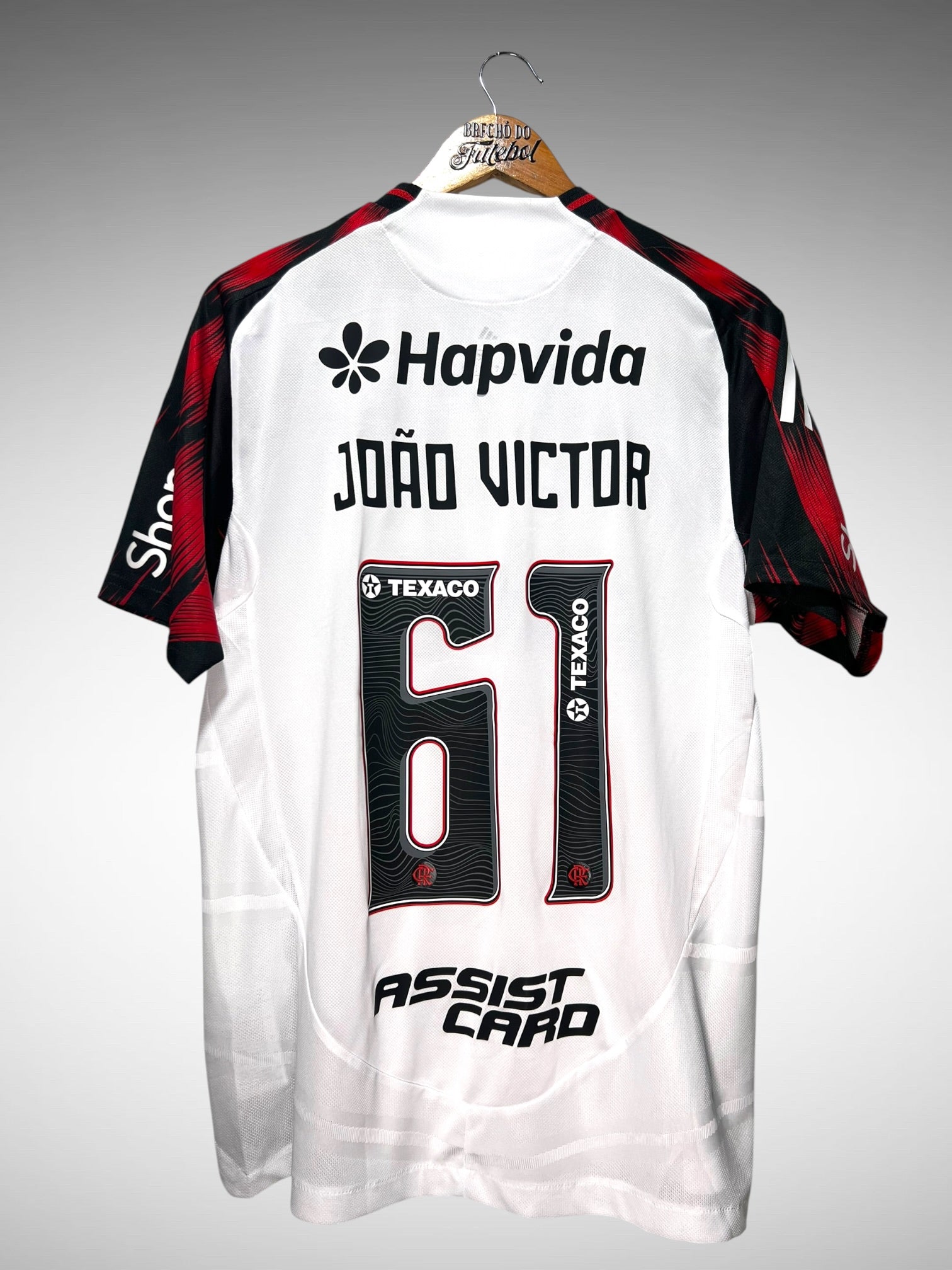 Flamengo 2025 Segunda Camisa Tam G N 61 João Victor.
