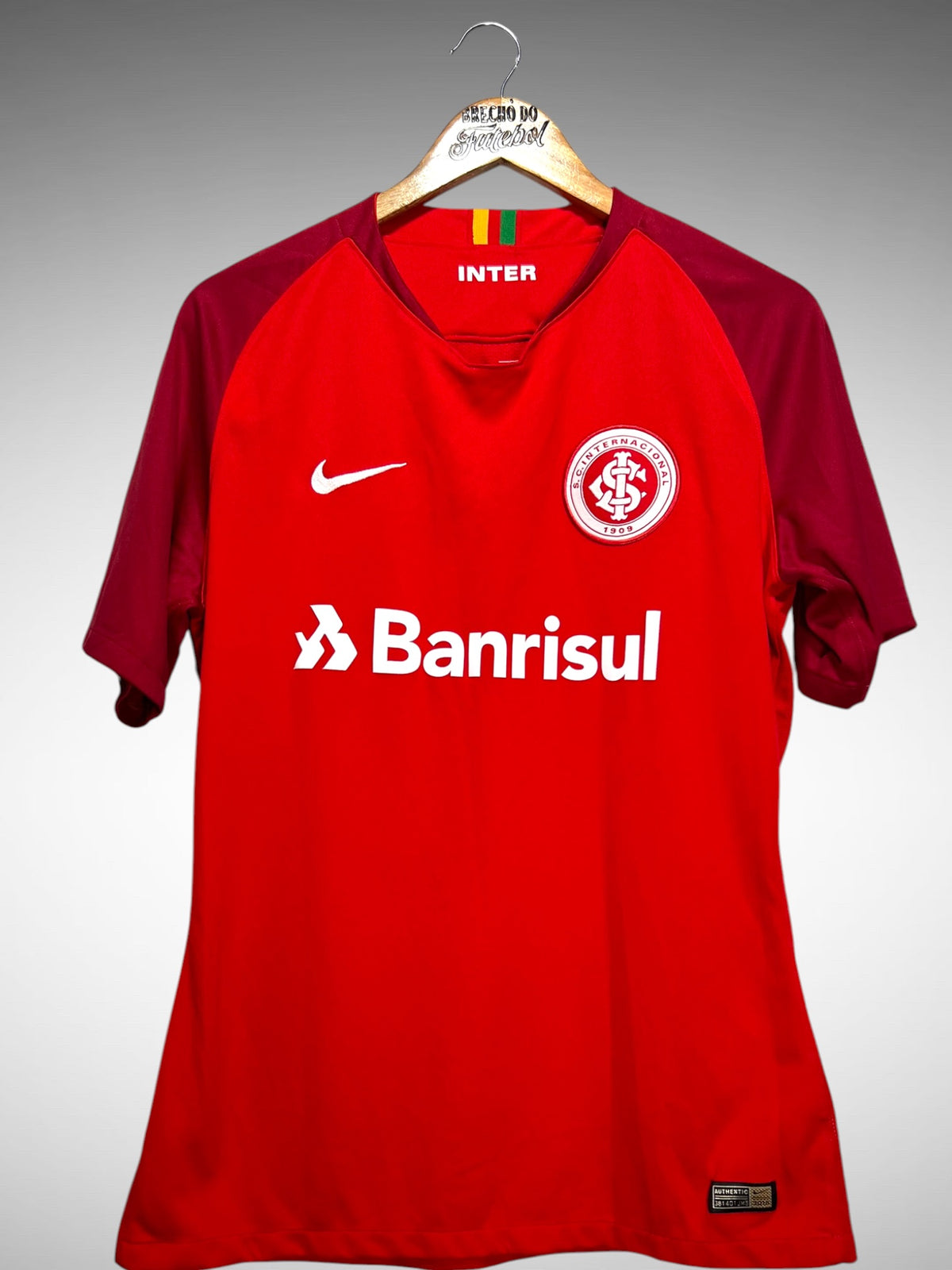 Internacional 2018 Primeira Camisa Tam G N 20.