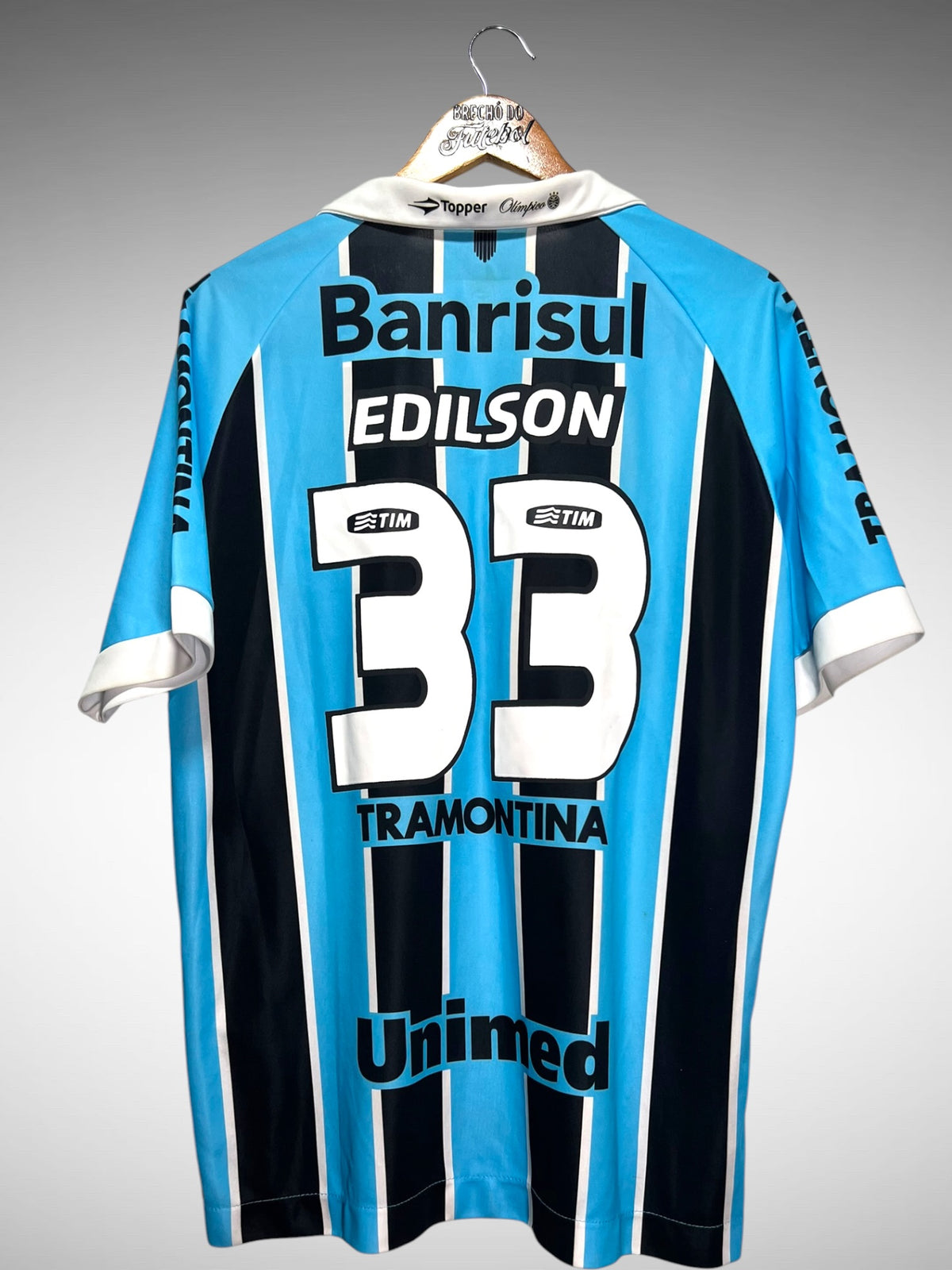 Grêmio 2012 Primeira Camisa Tam G N 33 Edilson.