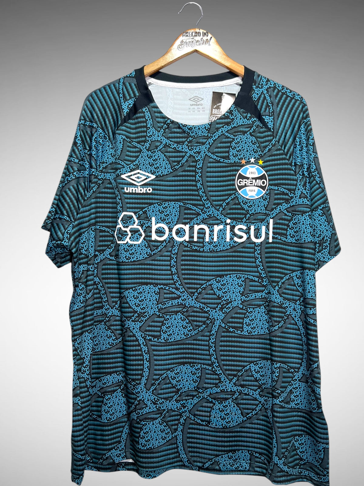 Grêmio 2024 Camisa Pré-Jogo Tam 3G.