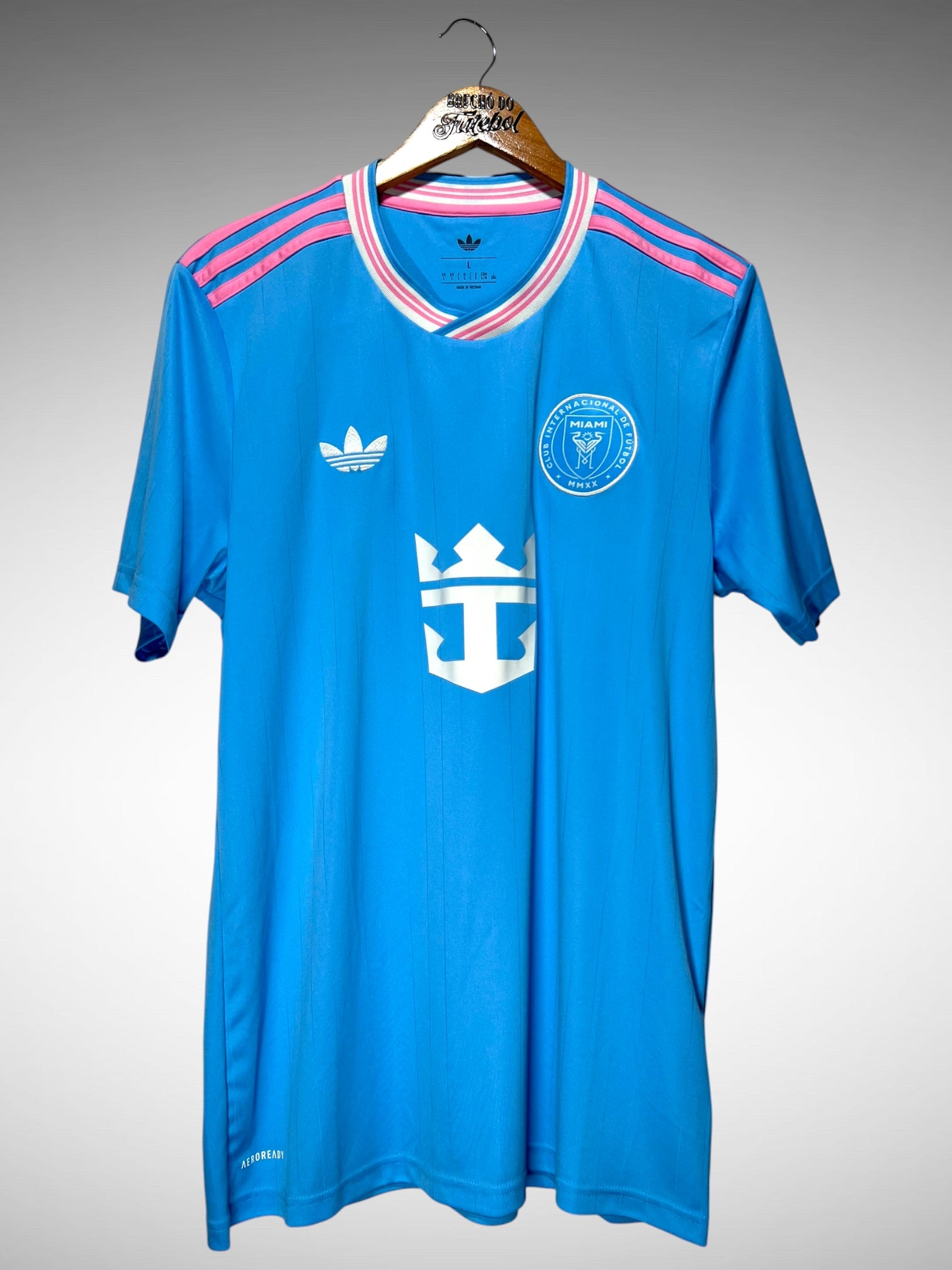 Inter Miami 2025 Terceira Camisa Tam G N 10 Messi.