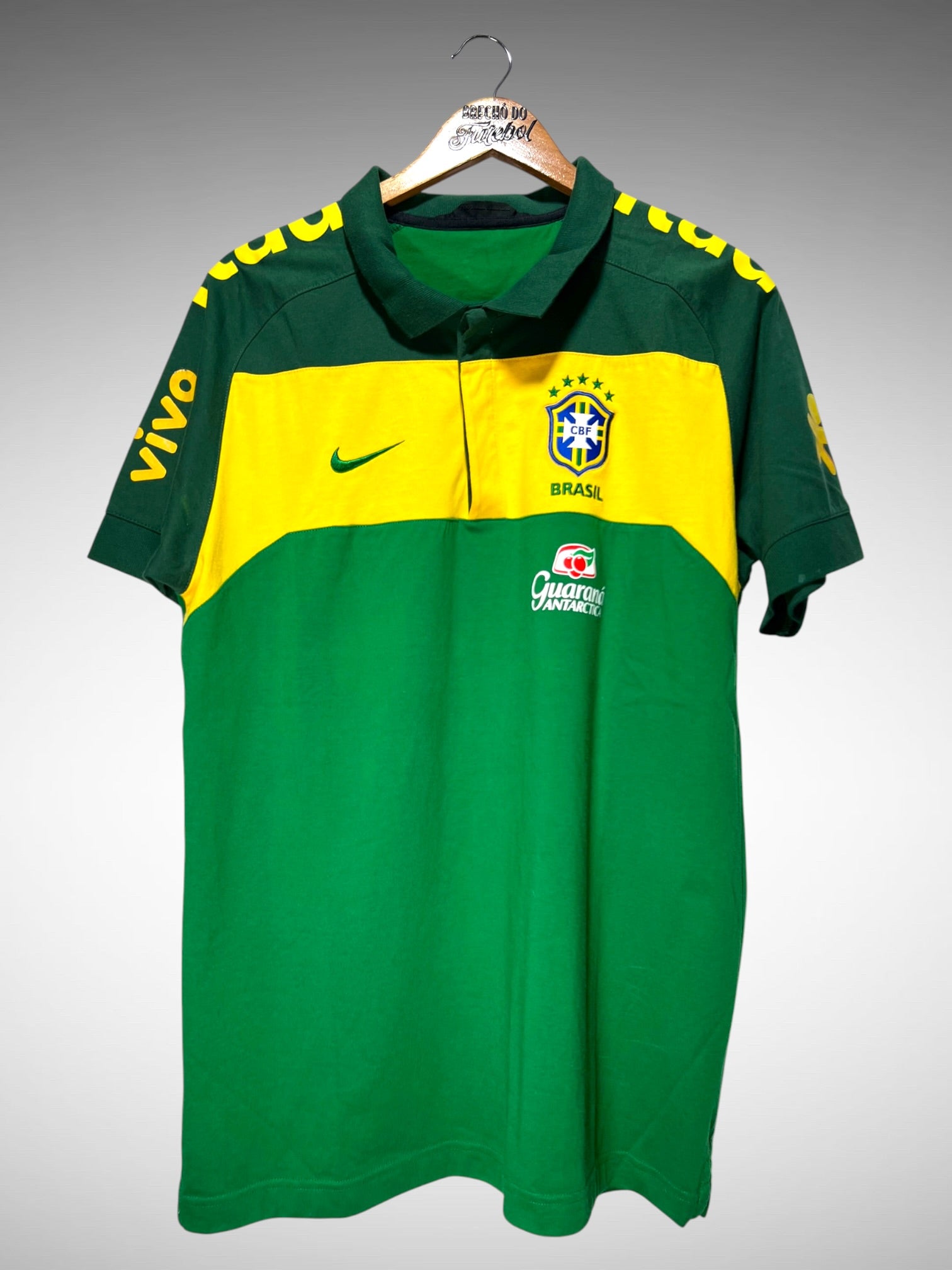 Brasil 2010 Camisa de Viagem Tam G.