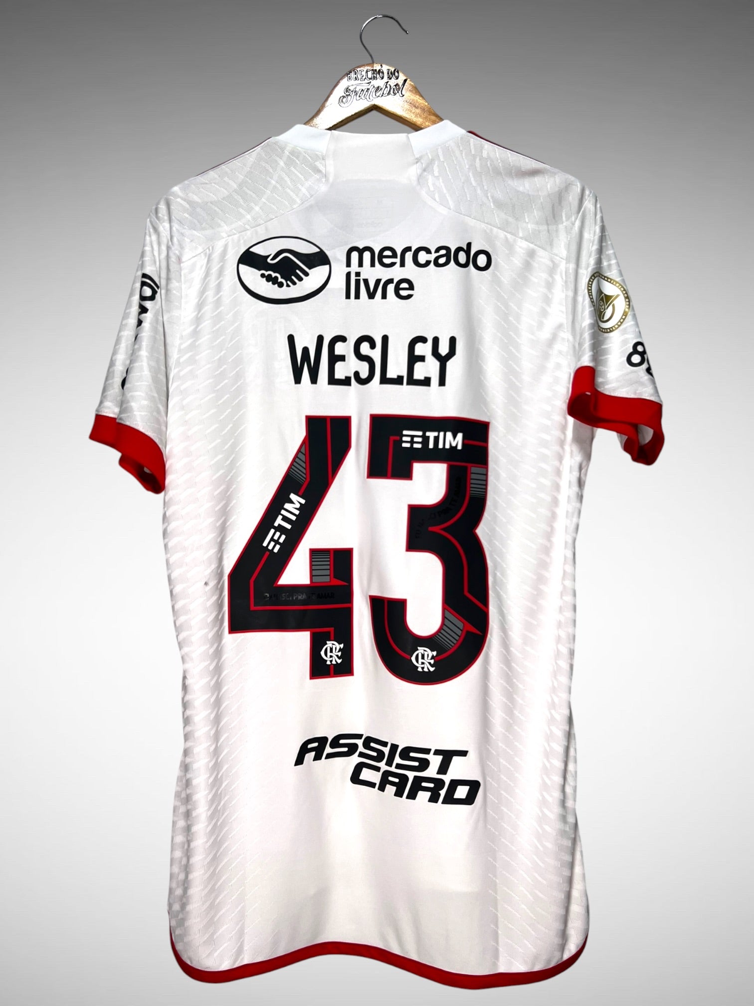 Flamengo 2024 Segunda Camisa Tam M N 43 Wesley.