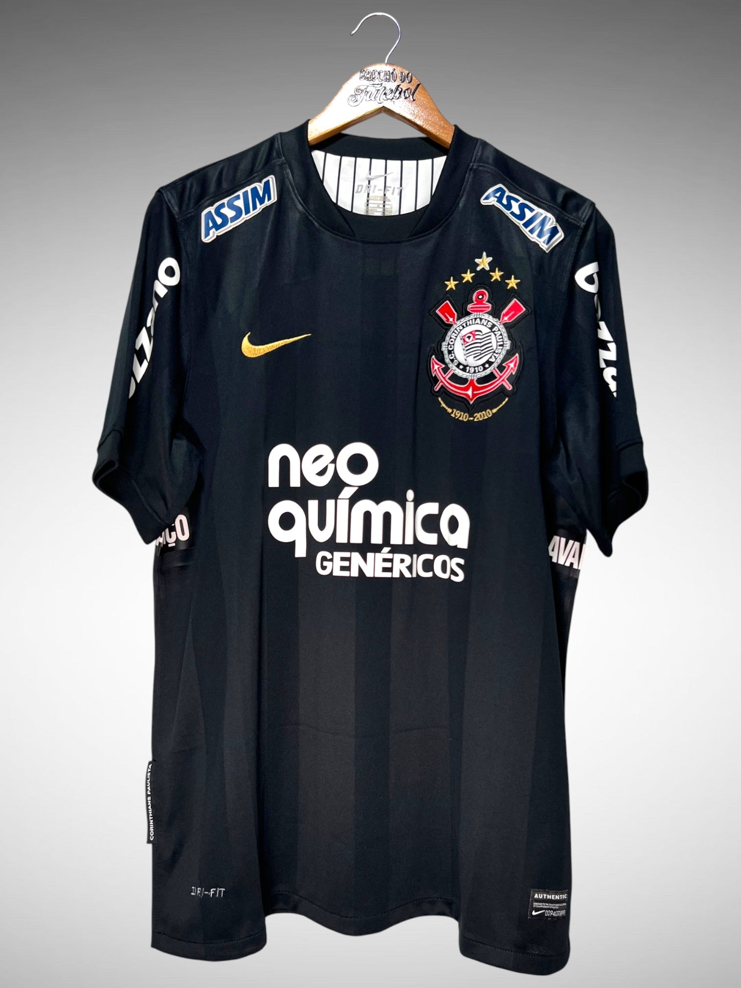 Corinthians 2010 Segunda Camisa Tam G N 9 Ronaldo.