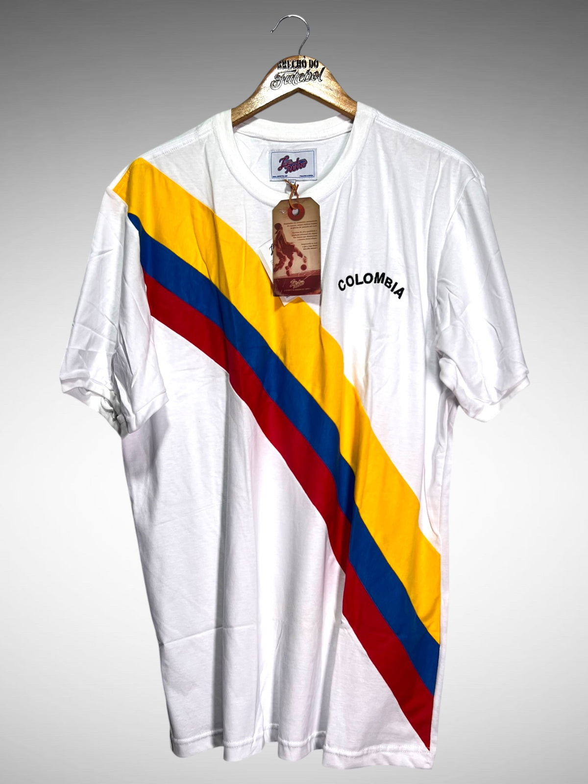 Colômbia Liga Retrô 1973 Segunda Camisa Tam 3G.