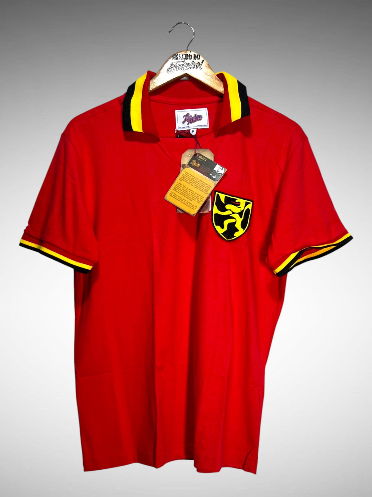 Bélgica Liga Retrô 1960's Primeira Camisa Tam P.