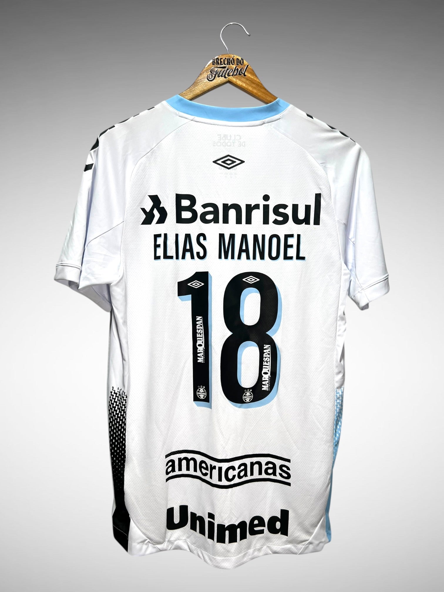 Grêmio 2022 Segunda Camisa Tam M N 18 Elias Manoel.