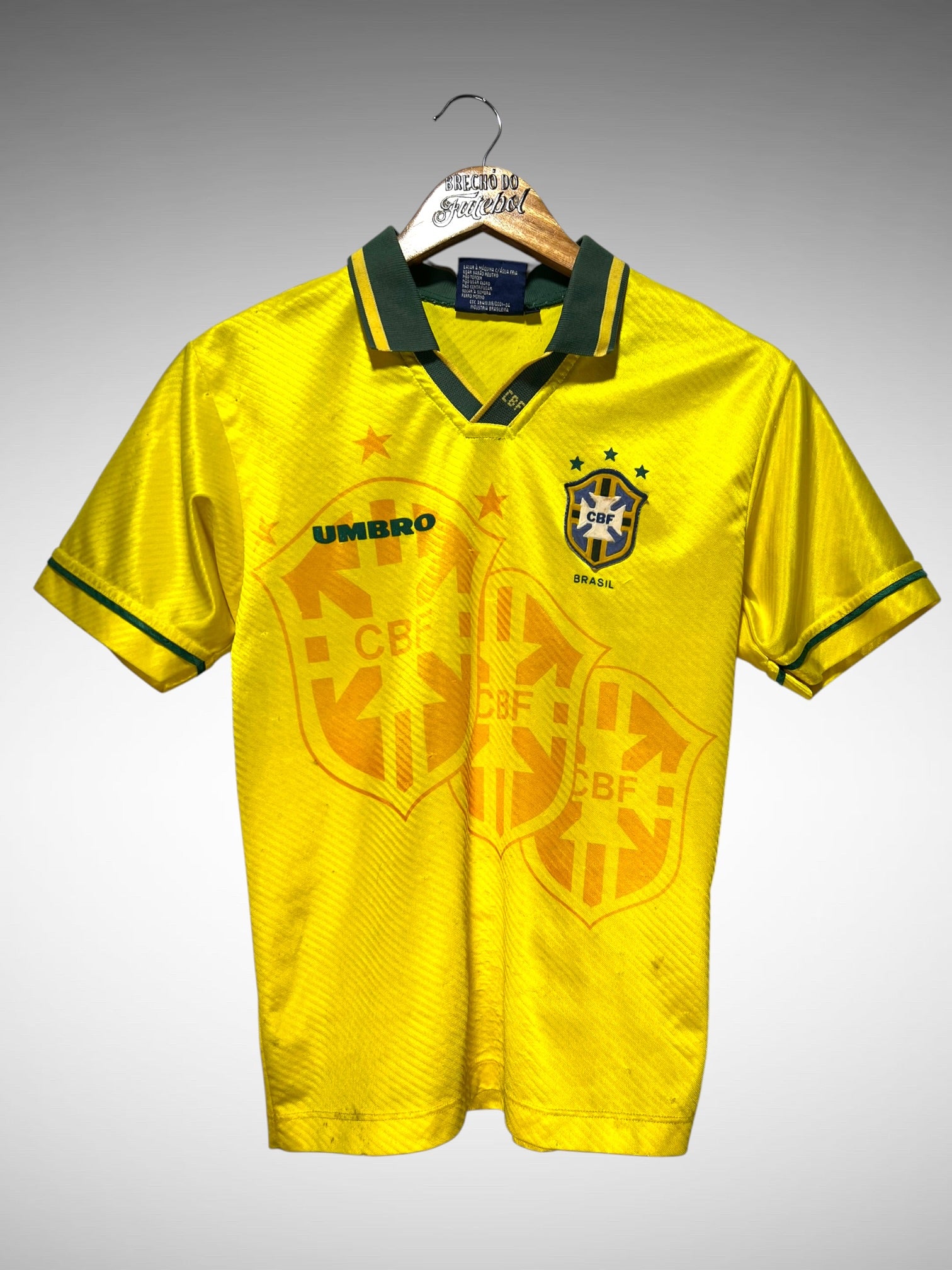 Brasil 1994 Primeira Camisa Tam 12 anos Infantil.