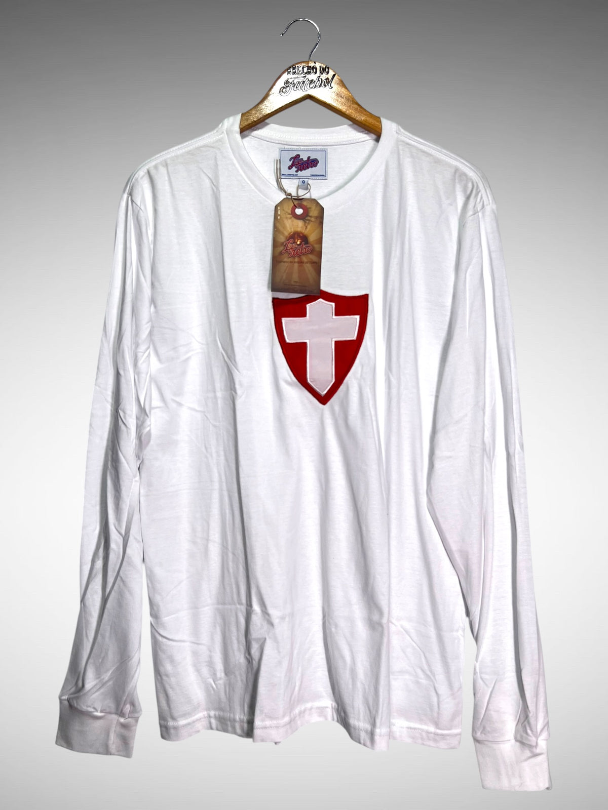 Palmeiras Liga Retrô 1916 Camisa de Goleiro Tam G N 1 Mangas Longas.