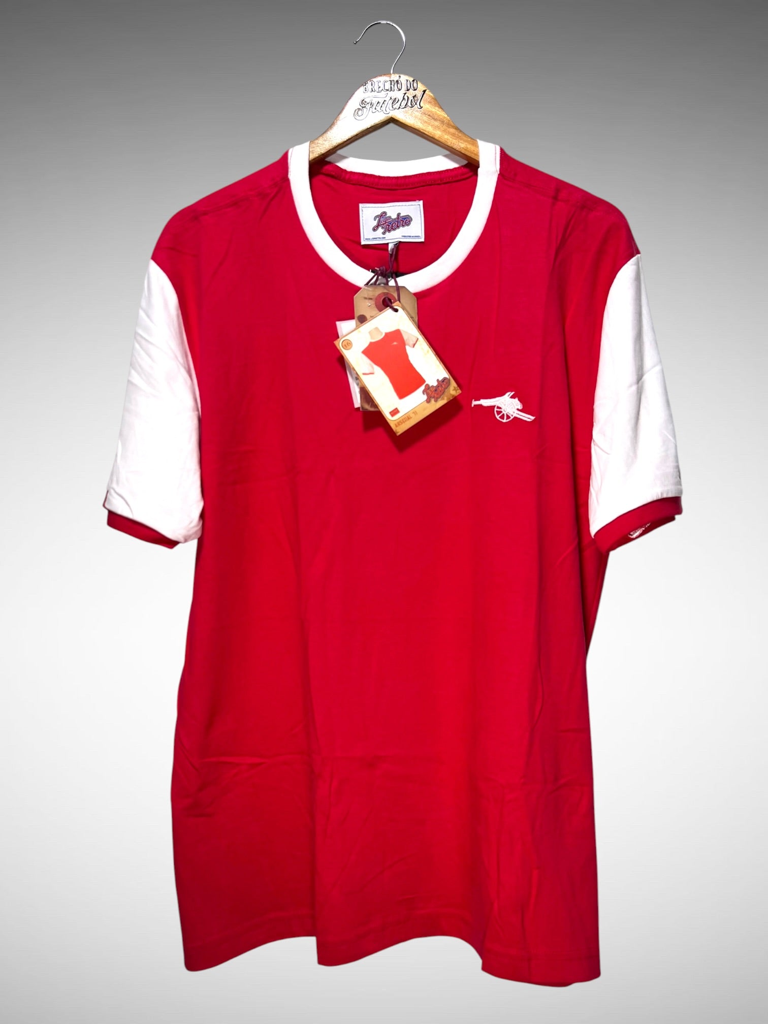 Arsenal Liga Retrô 1971 Primeira Camisa.