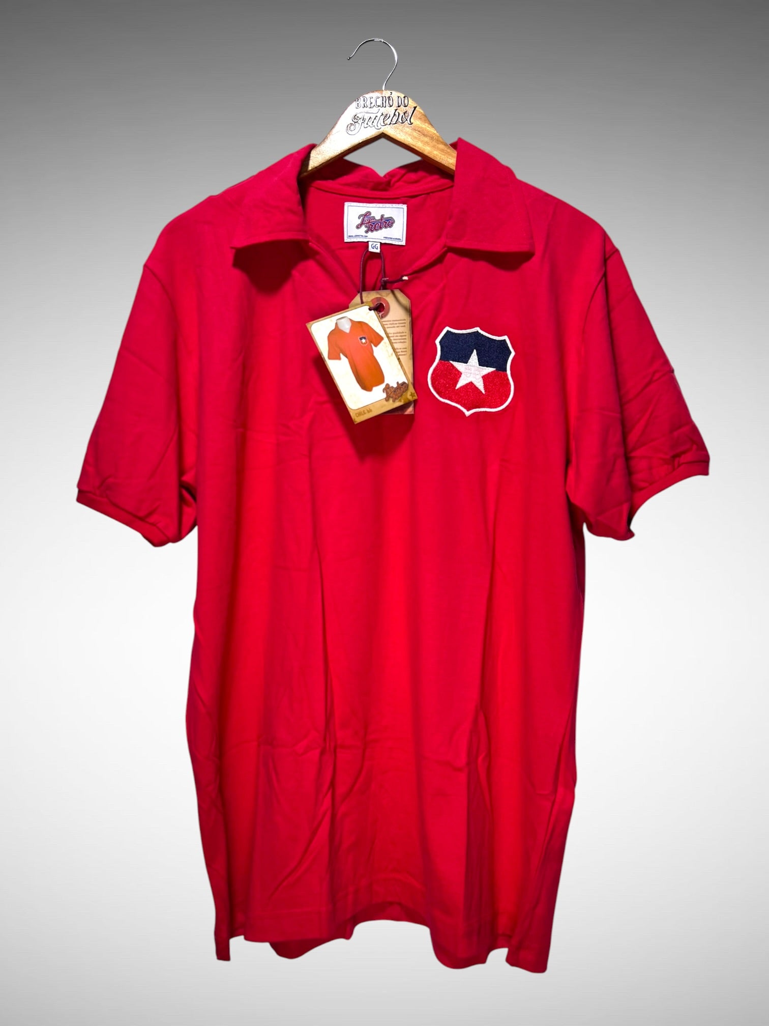 Chile Liga Retrô 1966 Primeira Camisa.