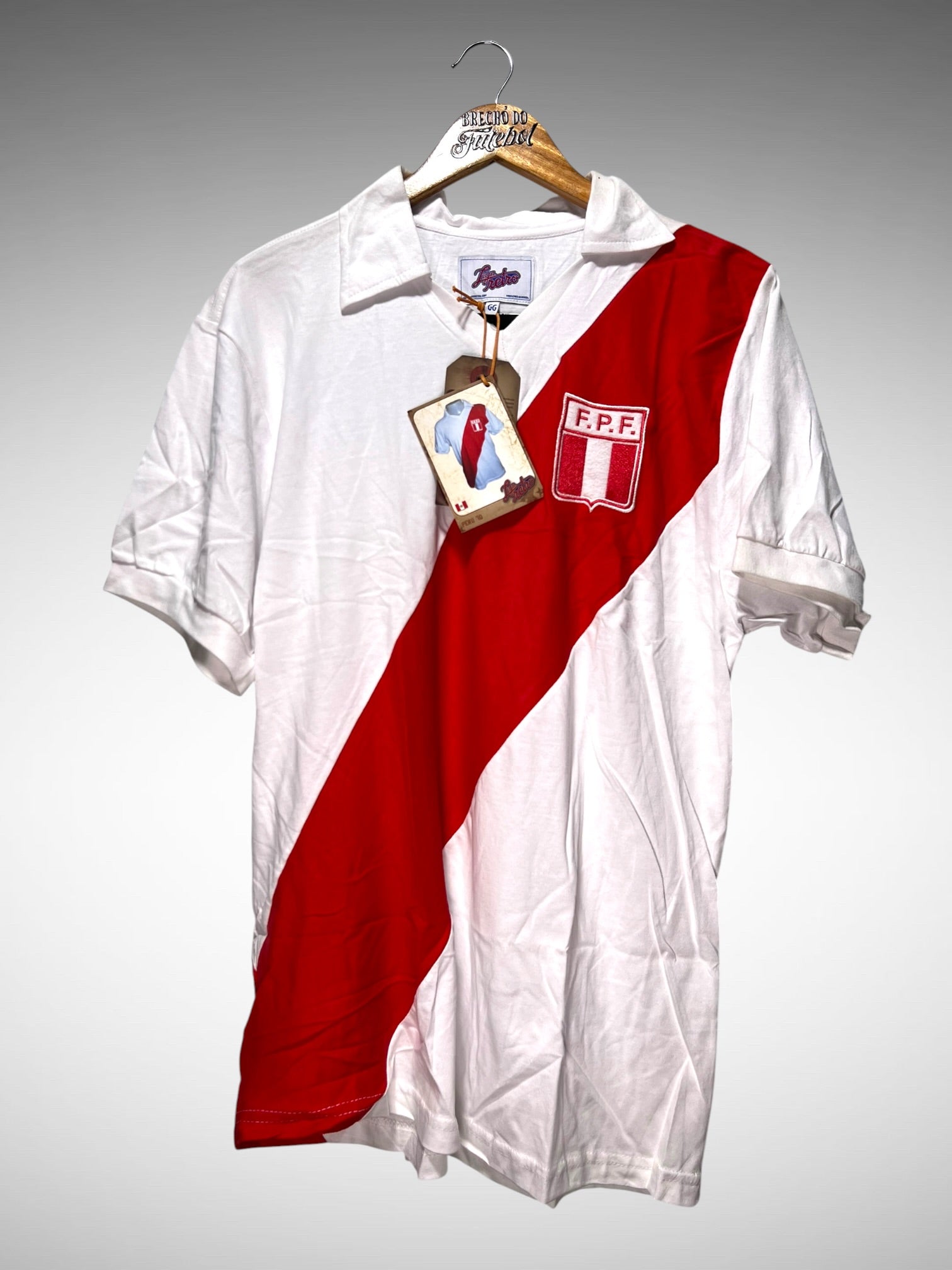 Peru Liga Retrô 1970 Primeira Camisa.