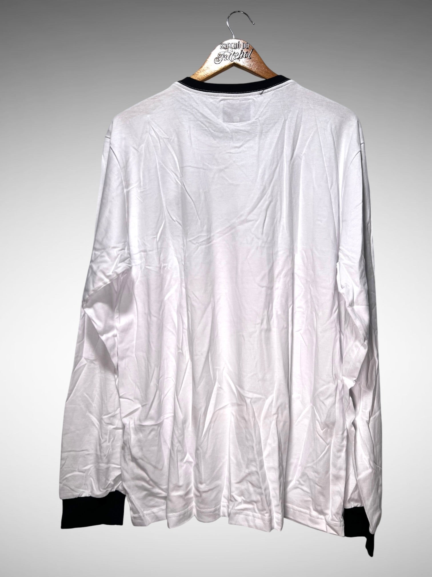 Alemanha Liga Retrô 1974 Primeira Camisa Mangas Longas.