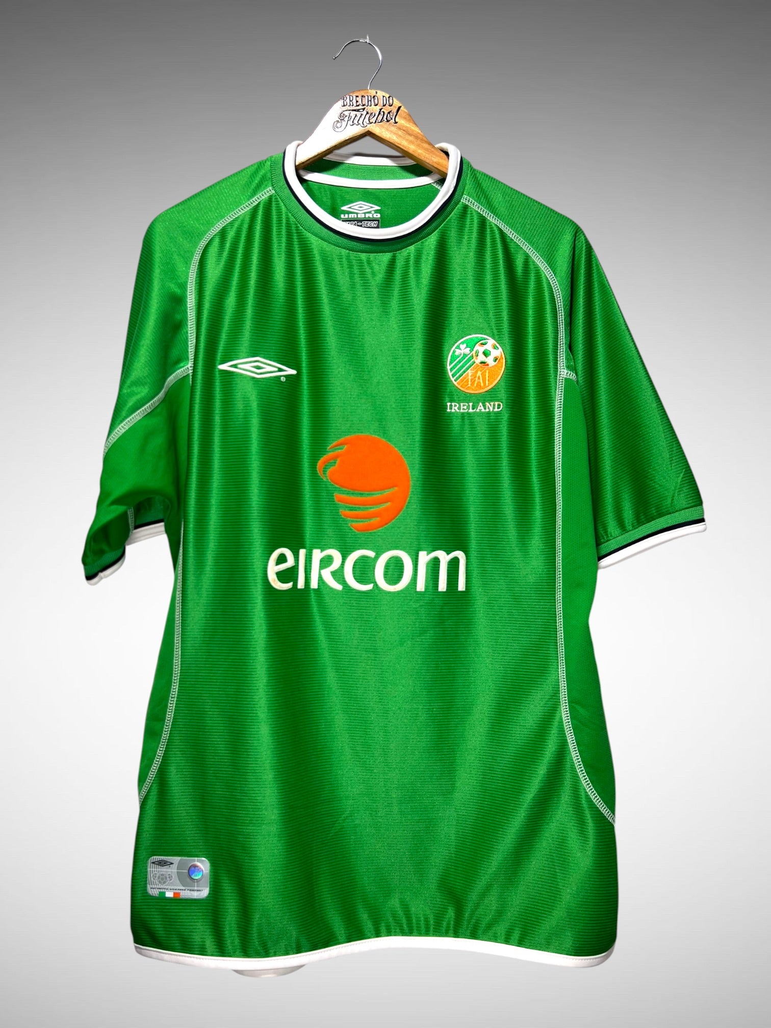 Irlanda 2002 Primeira Camisa Tam G.