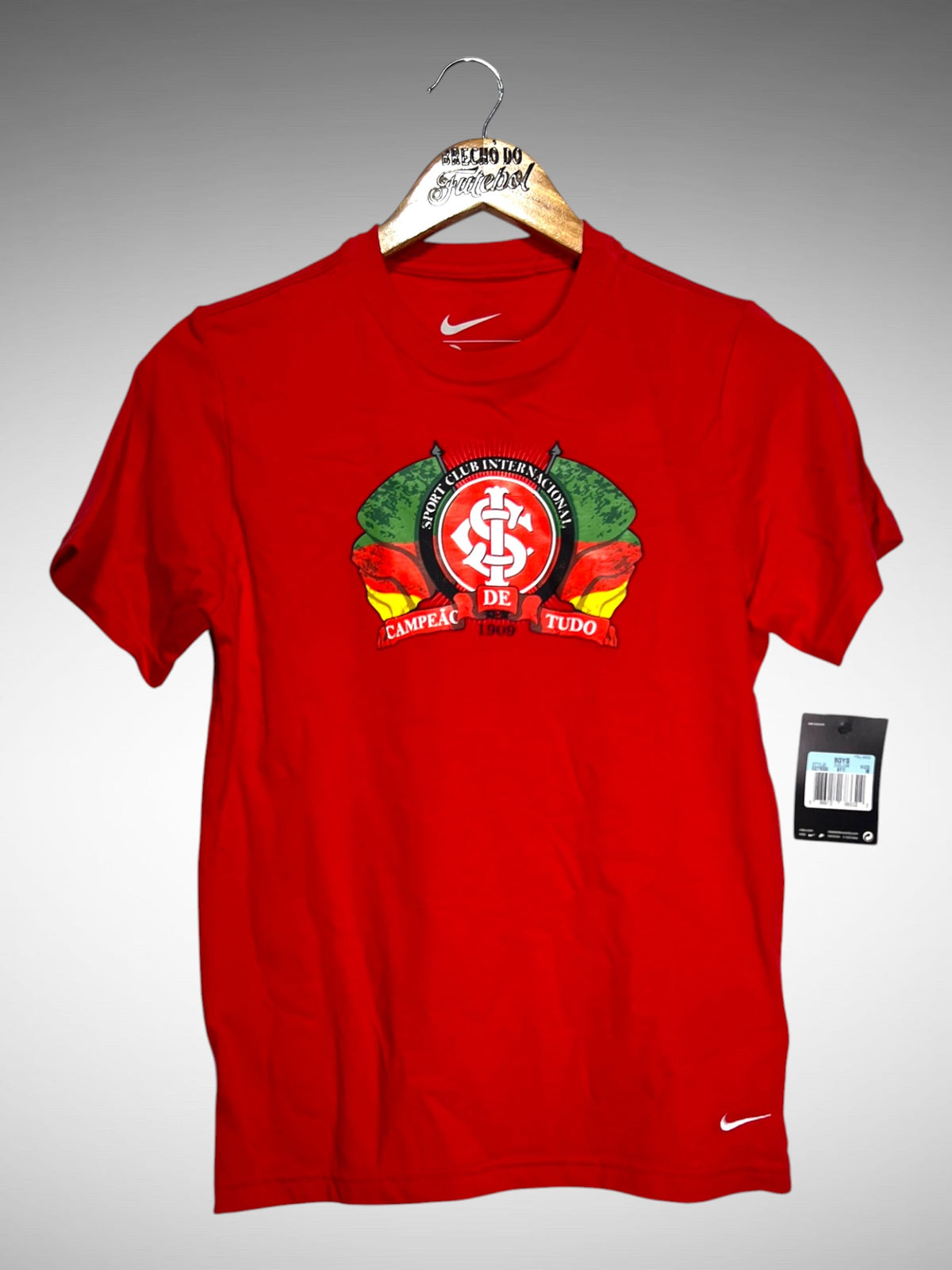 Internacional 2010's Camisa Campeão de Tudo Tam 12 anos Infantil.