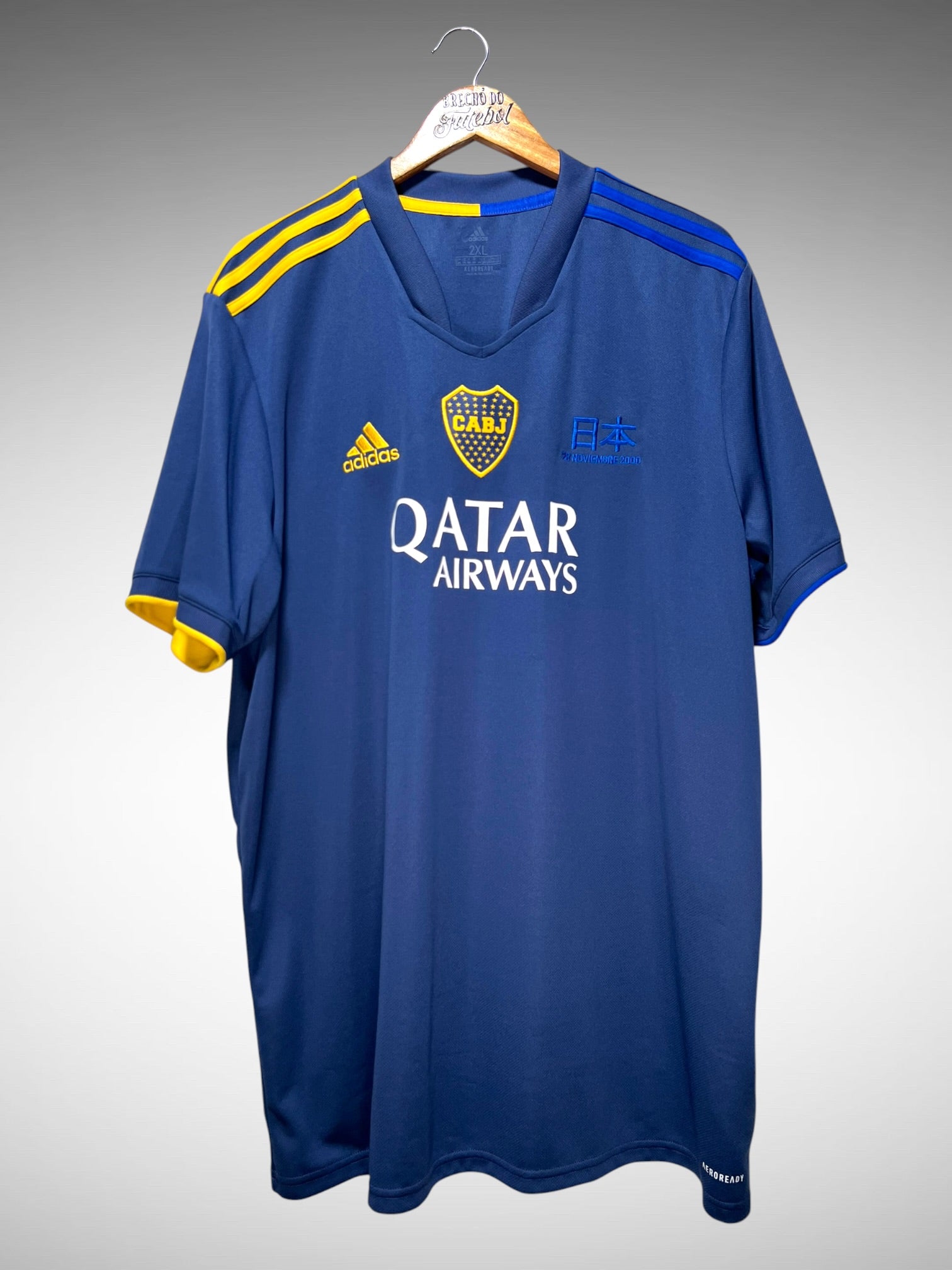 Boca Juniors 2021 Quarta Camisa Tam 3G.