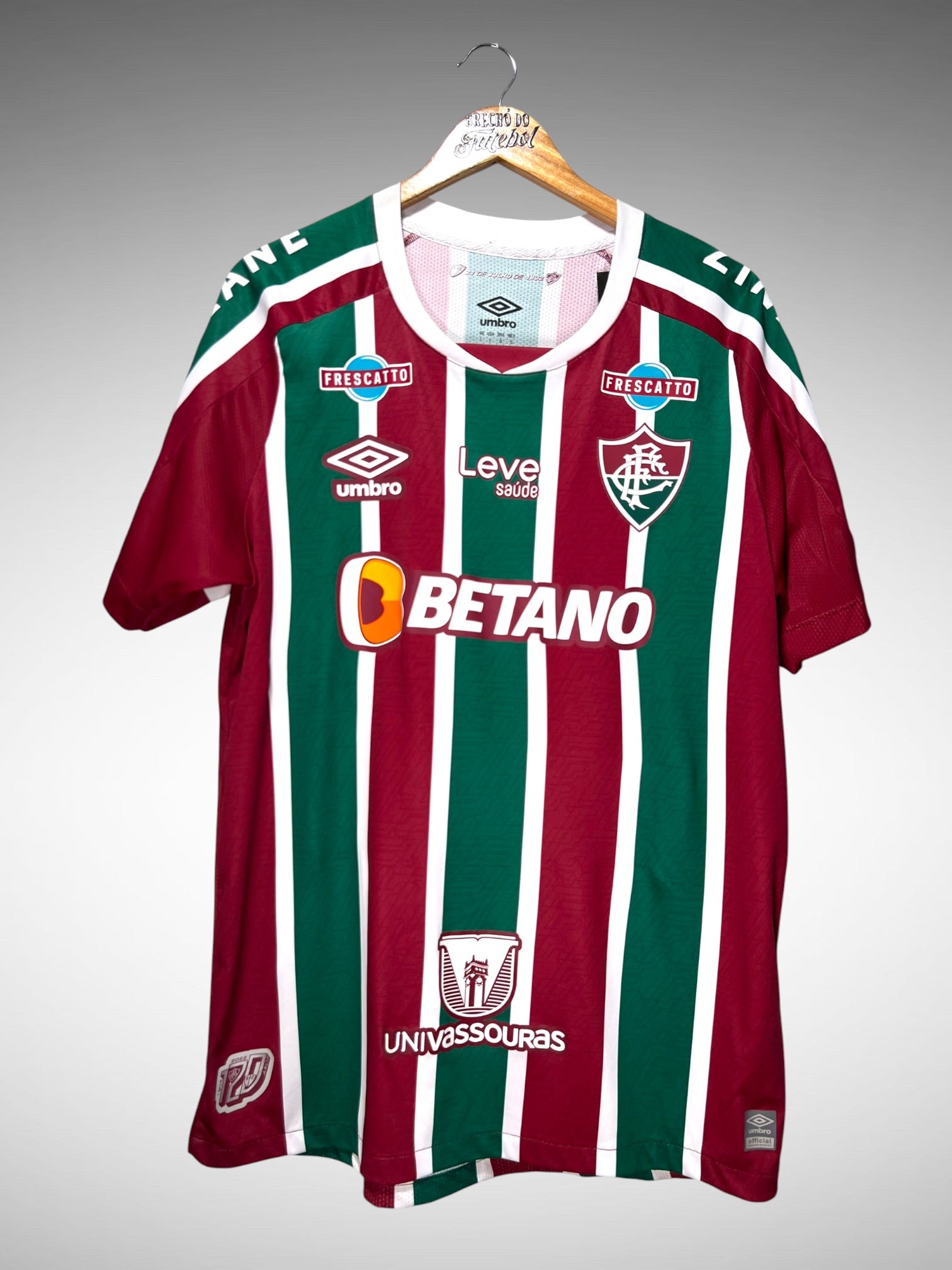 Fluminense 2022 Primeira Camisa Tam G N 12 Marcelo.
