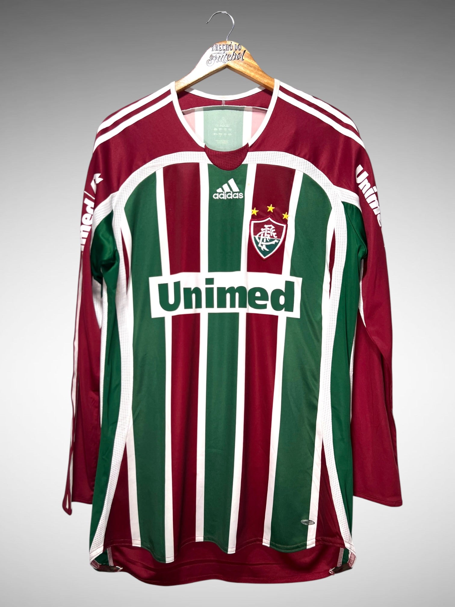Fluminense 2007 Primeira Camisa Tam G N 25 Anderson Mangas Longas.