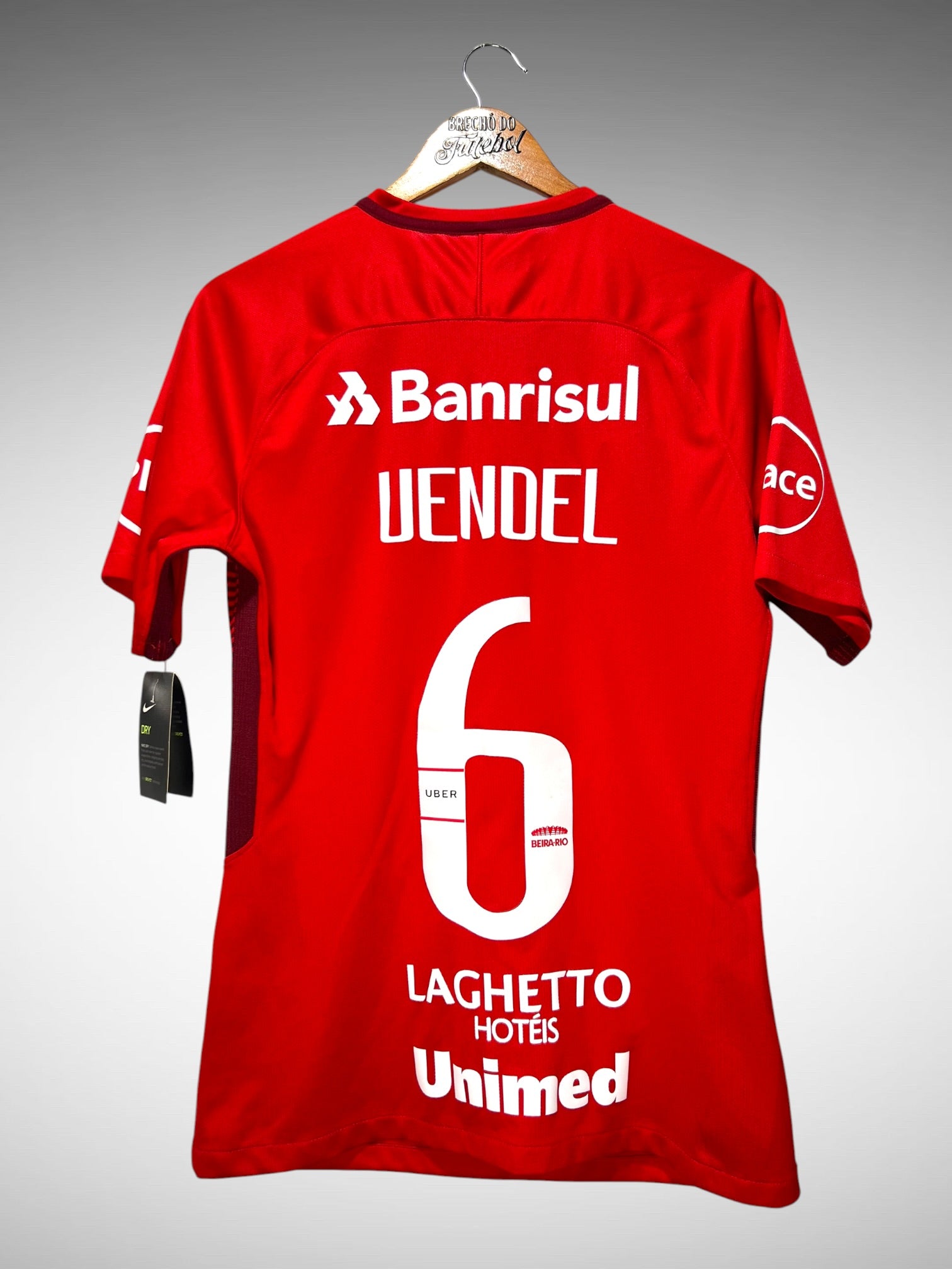 Internacional 2017 Primeira Camisa Tam M N 6 Uendel.