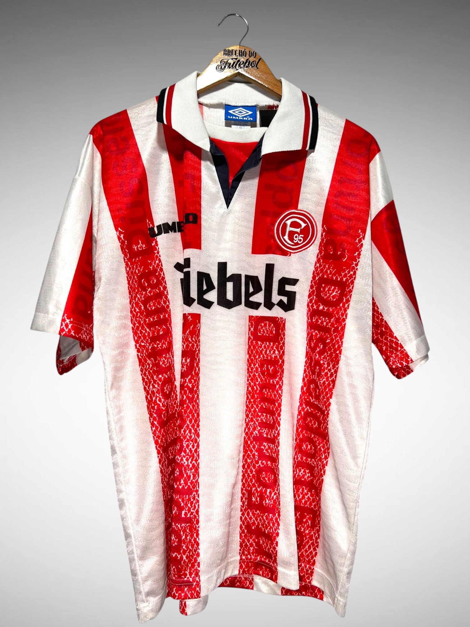 Fortuna Düsseldorf 1996 Primeira Camisa Tam G.