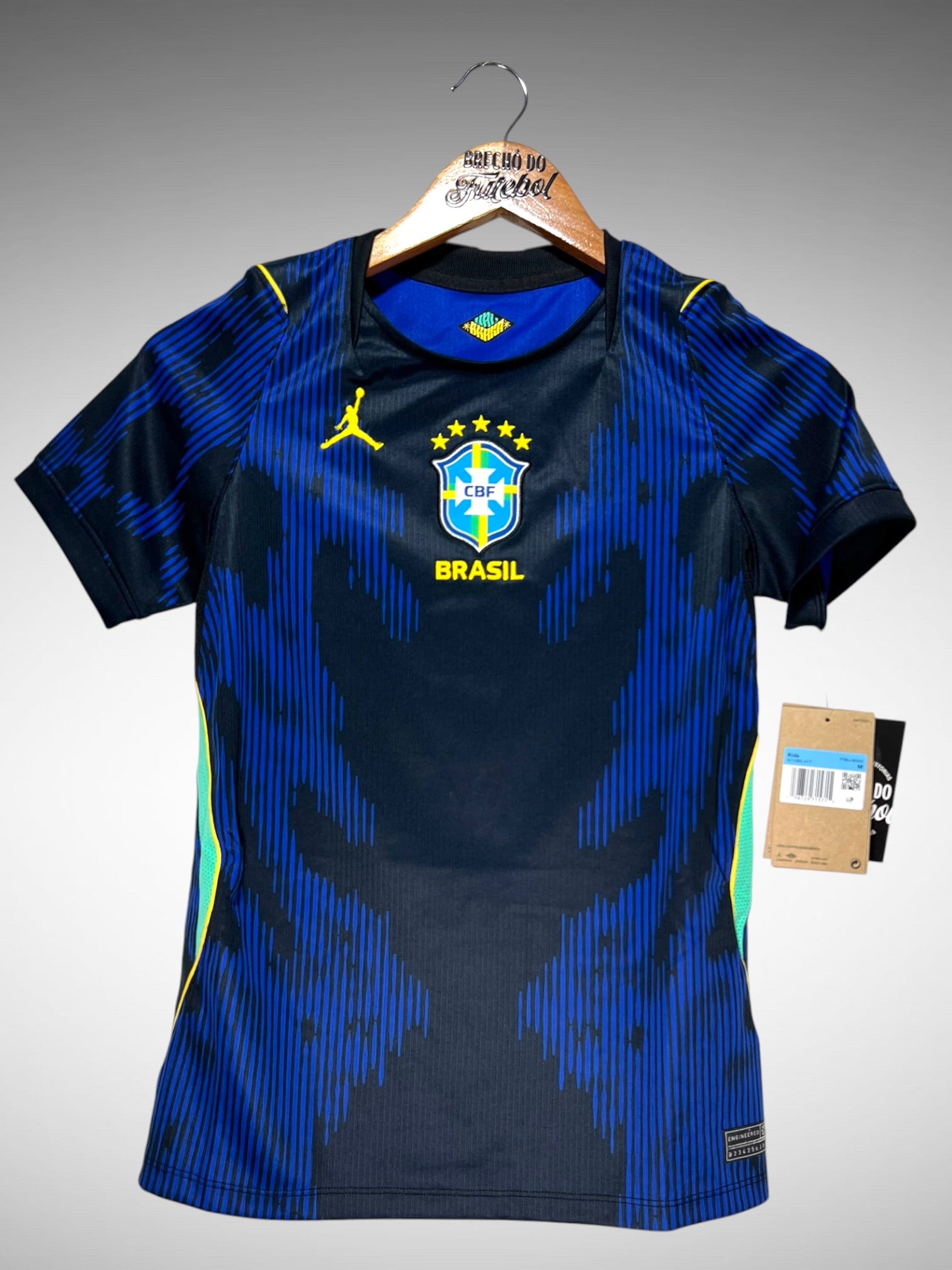 Brasil 2026 Segunda Camisa Tam 12 anos Infantil.
