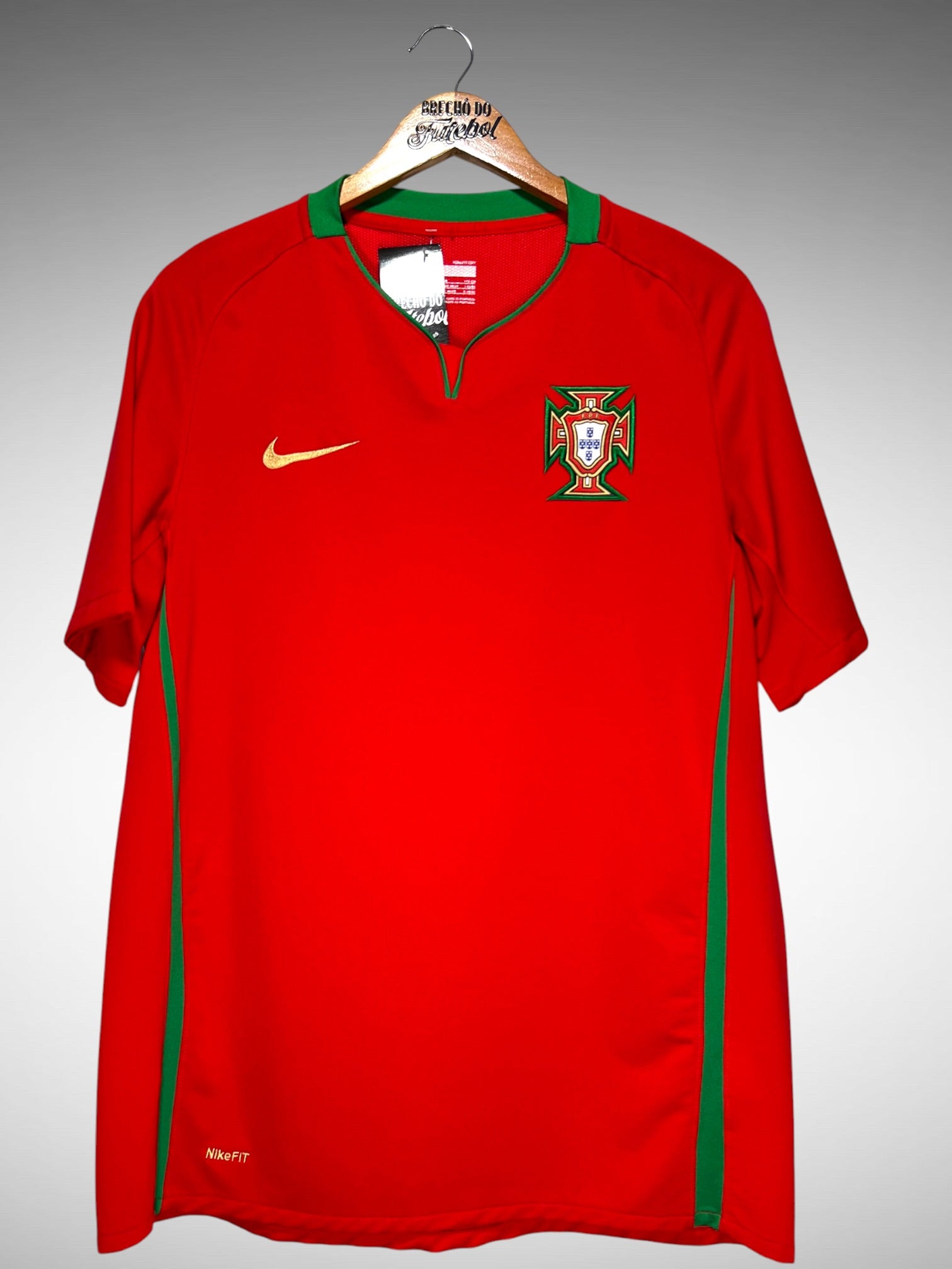 Portugal 2008 Primeira Camisa Tam M.