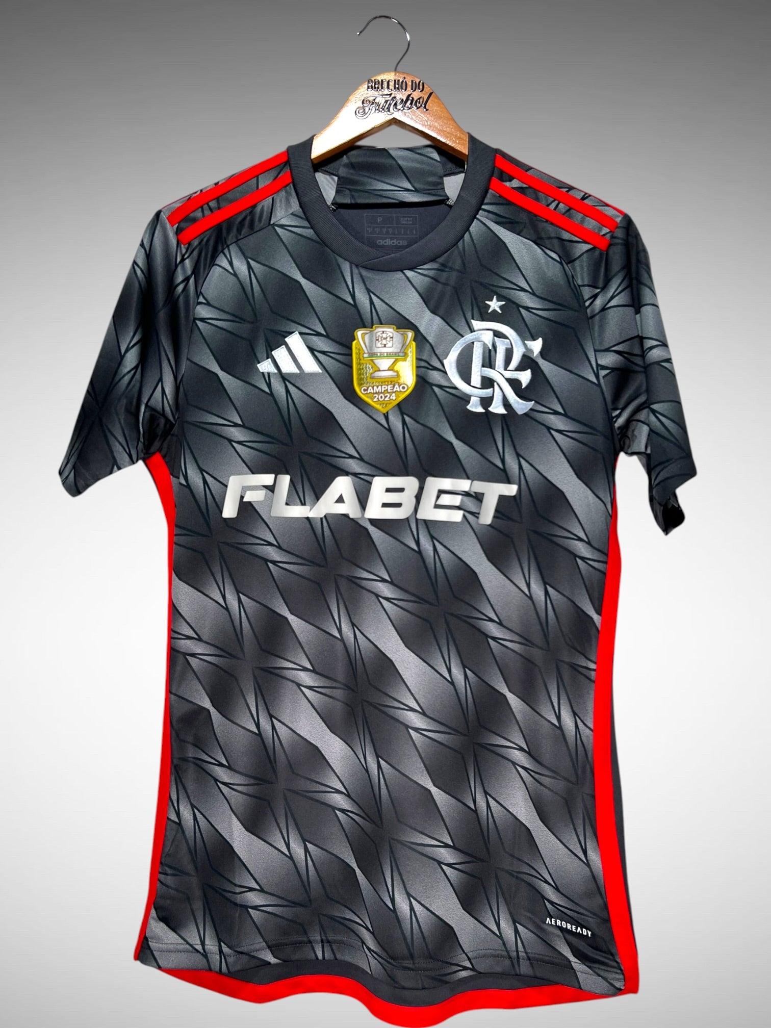 Flamengo 2024 Terceira Camisa Tam P N 9 Pedro.