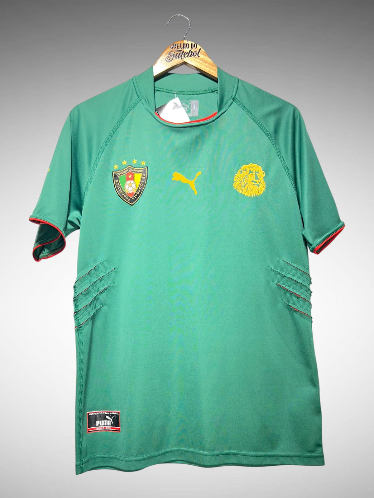Camarões 2004 Primeira Camisa Tam G.