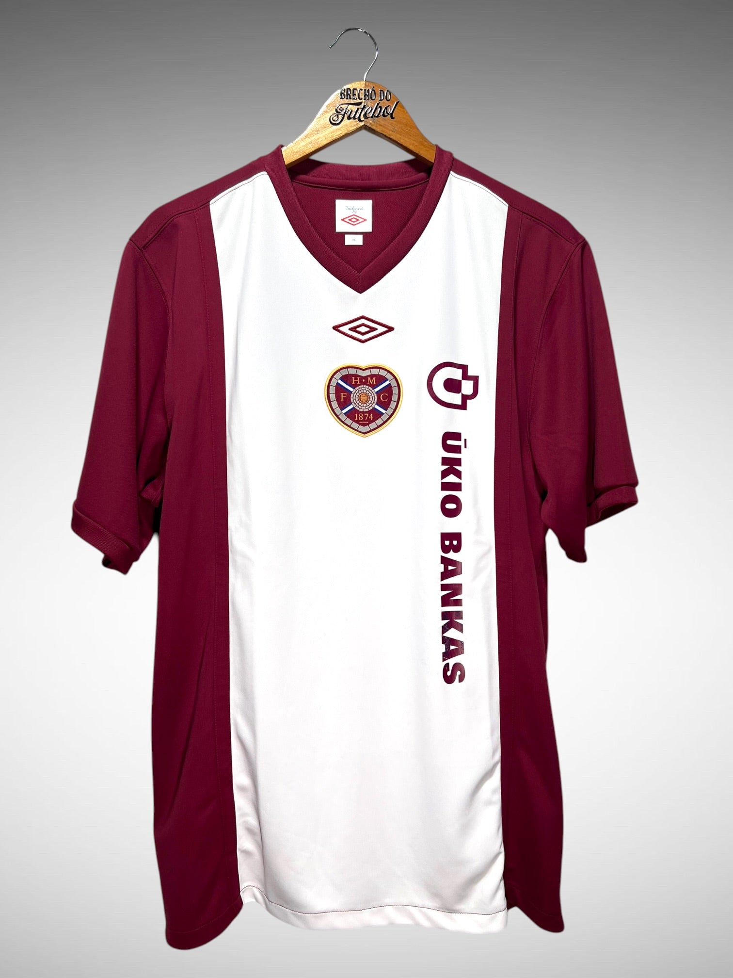 Hearts 2010 Primeira Camisa Tam GG.