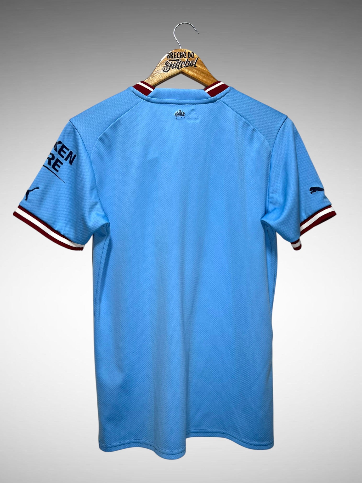 Manchester City 2022 Primeira Camisa Tam P.