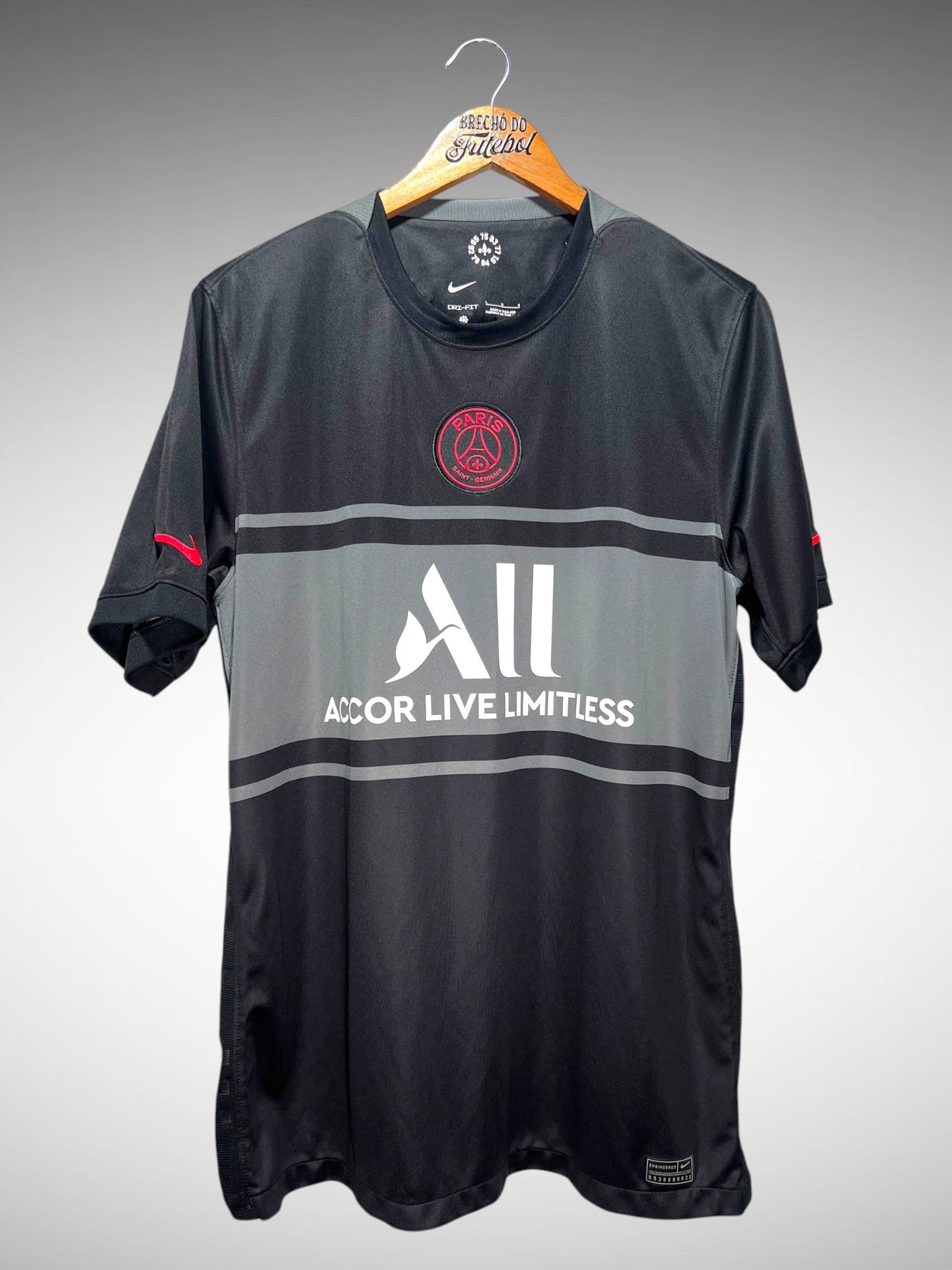 Paris Saint-Germain 2021 Terceira Camisa Tam G.