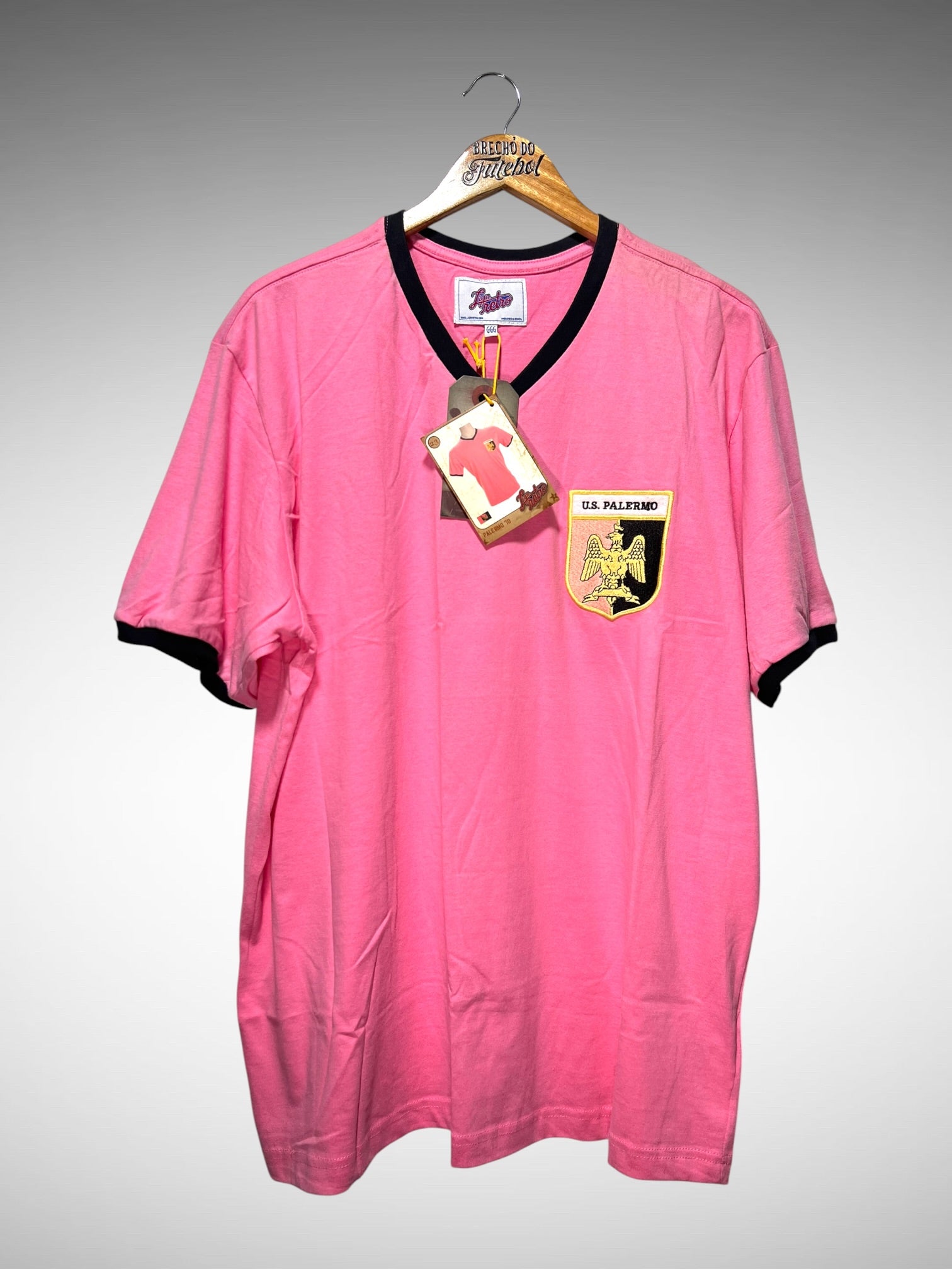 Palermo Liga Retrô 1970 Segunda Camisa.