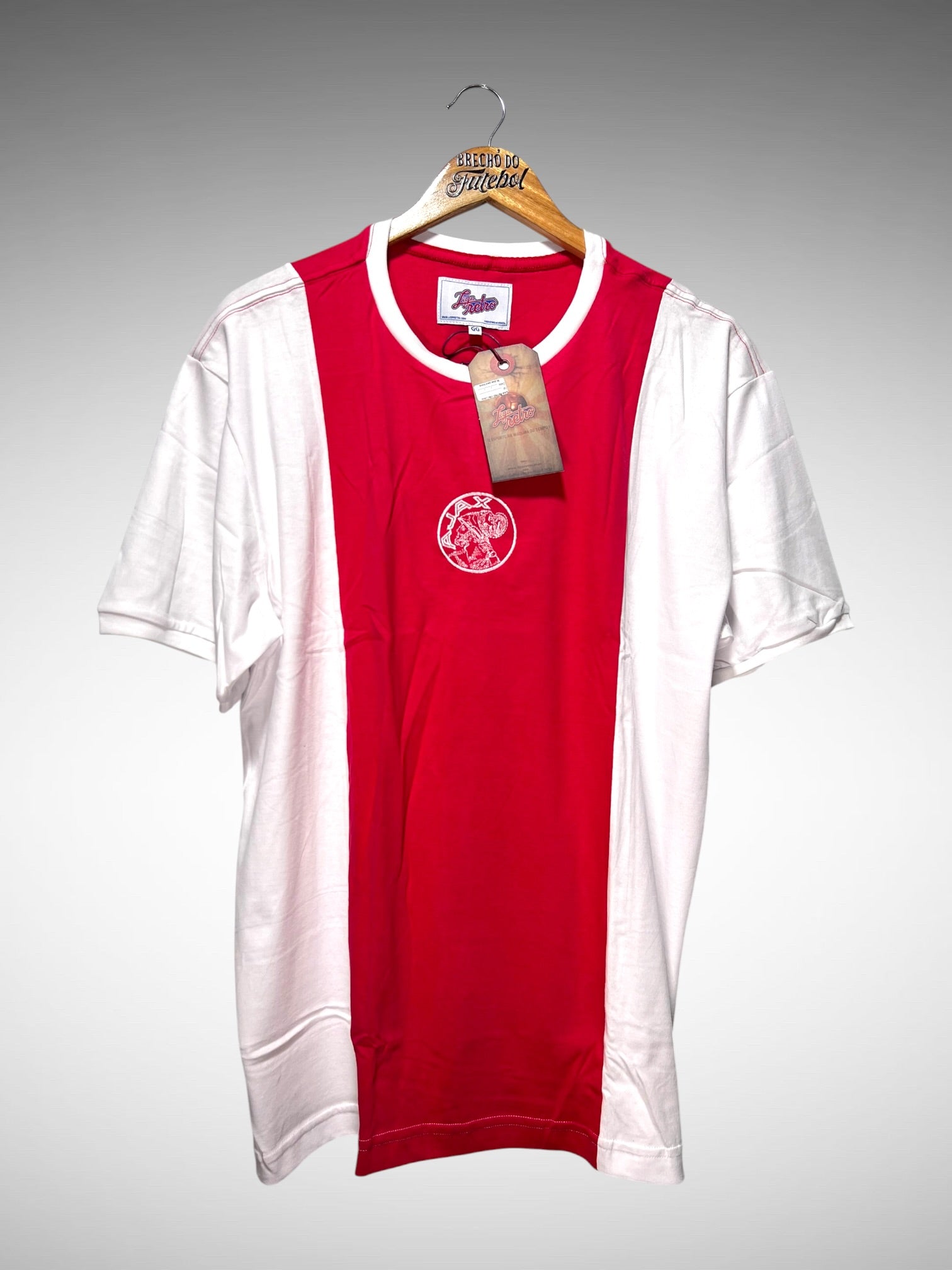 Ajax Liga Retrô 1960's Primeira Camisa.