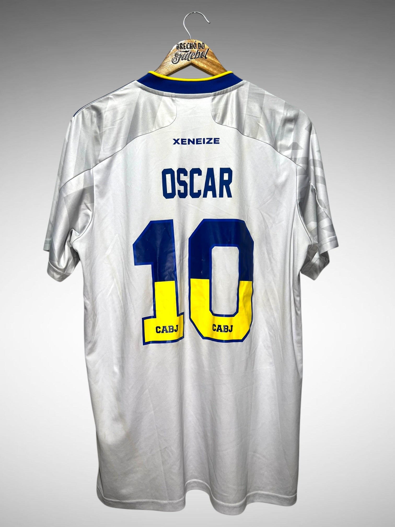 Boca Juniors 2021 Segunda Camisa Tam G N 10 Oscar.