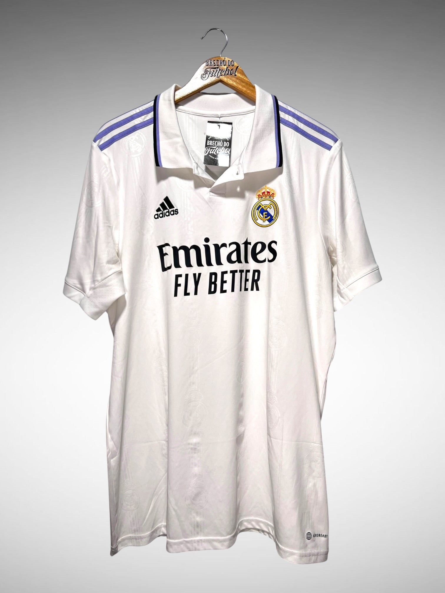 Real Madrid 2022 Primeira Camisa Tam GG.