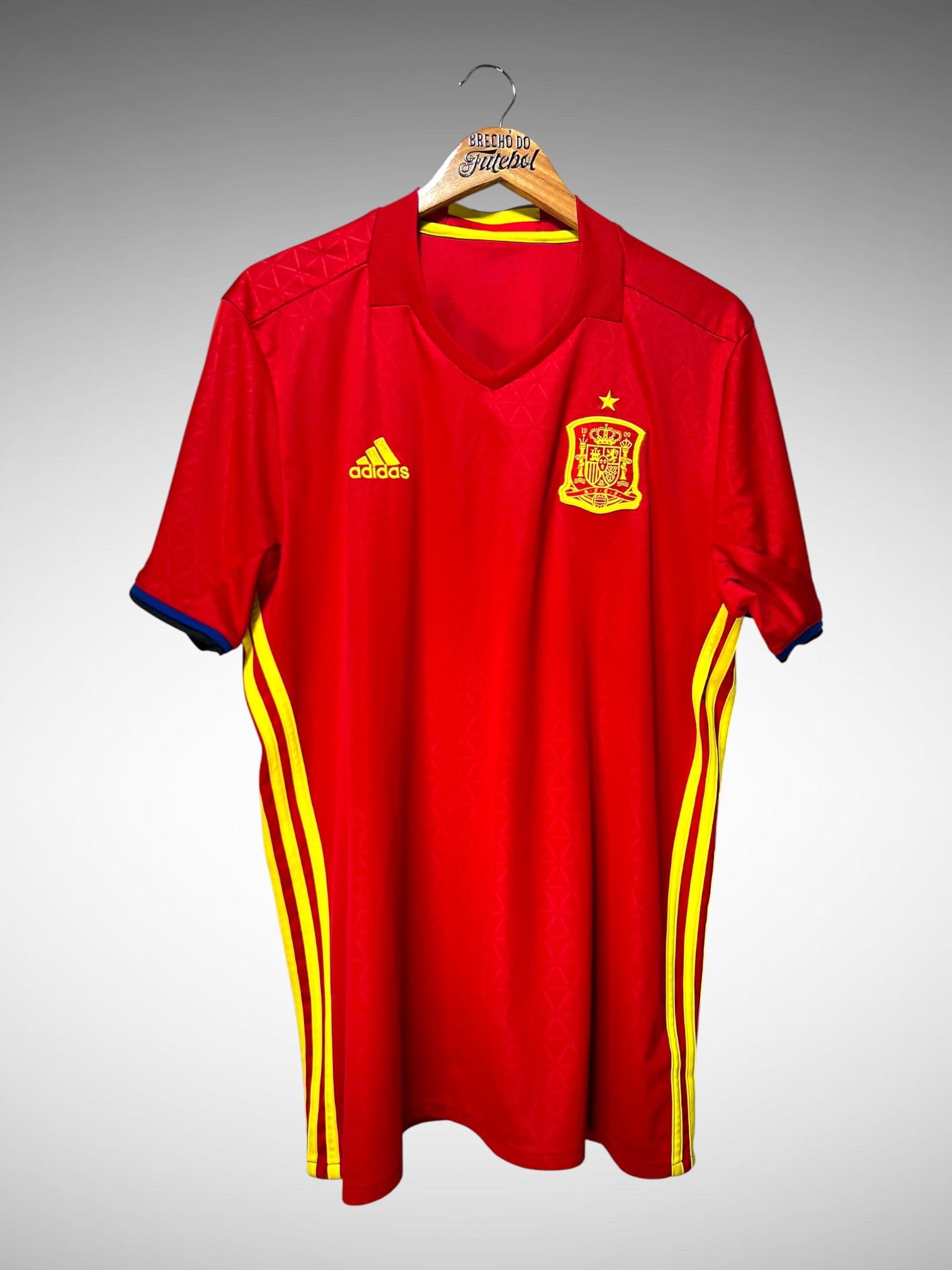 Espanha 2016 Primeira Camisa Tam GG.