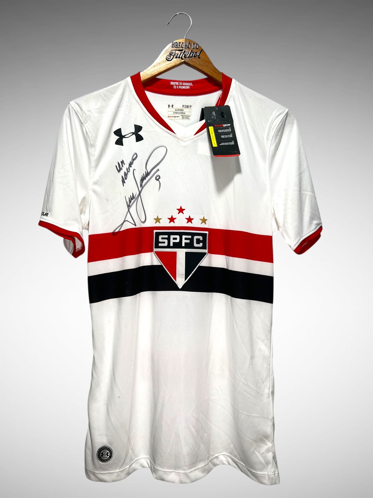 São Paulo 2015 Primeira Camisa Tam P N 9 L. Fabiano.