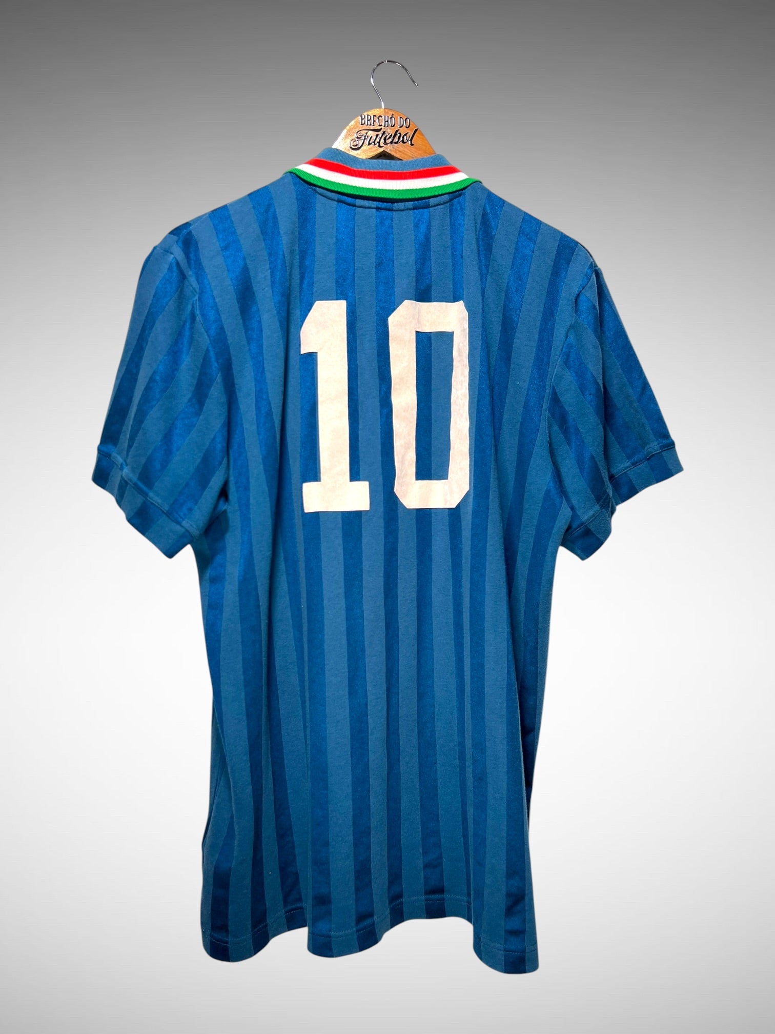 Itália Retrô 1990 Primeira Camisa Tam GG N 10.