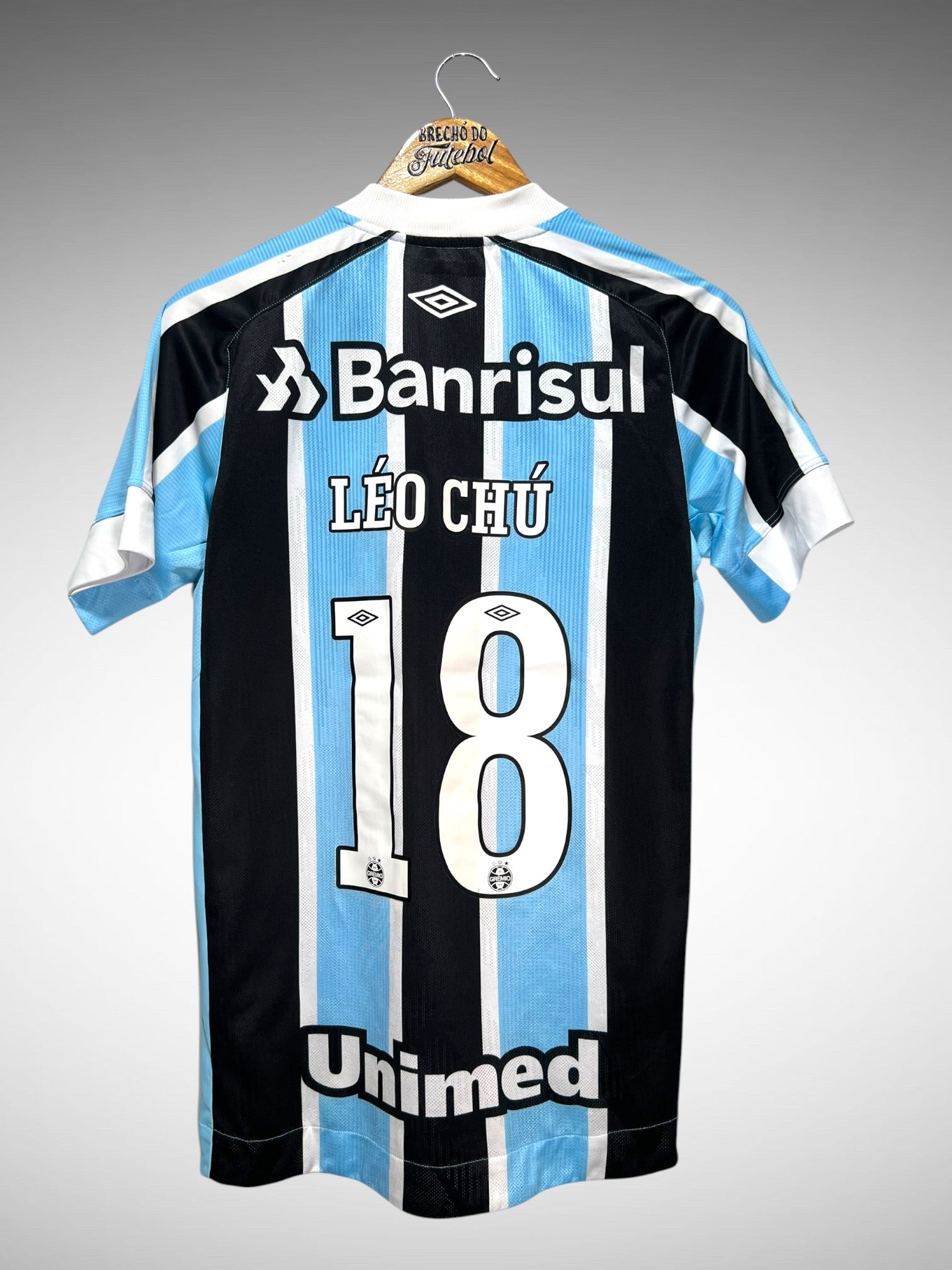 Grêmio 2021 Primeira Camisa Tam P N 18 Léo Chú.