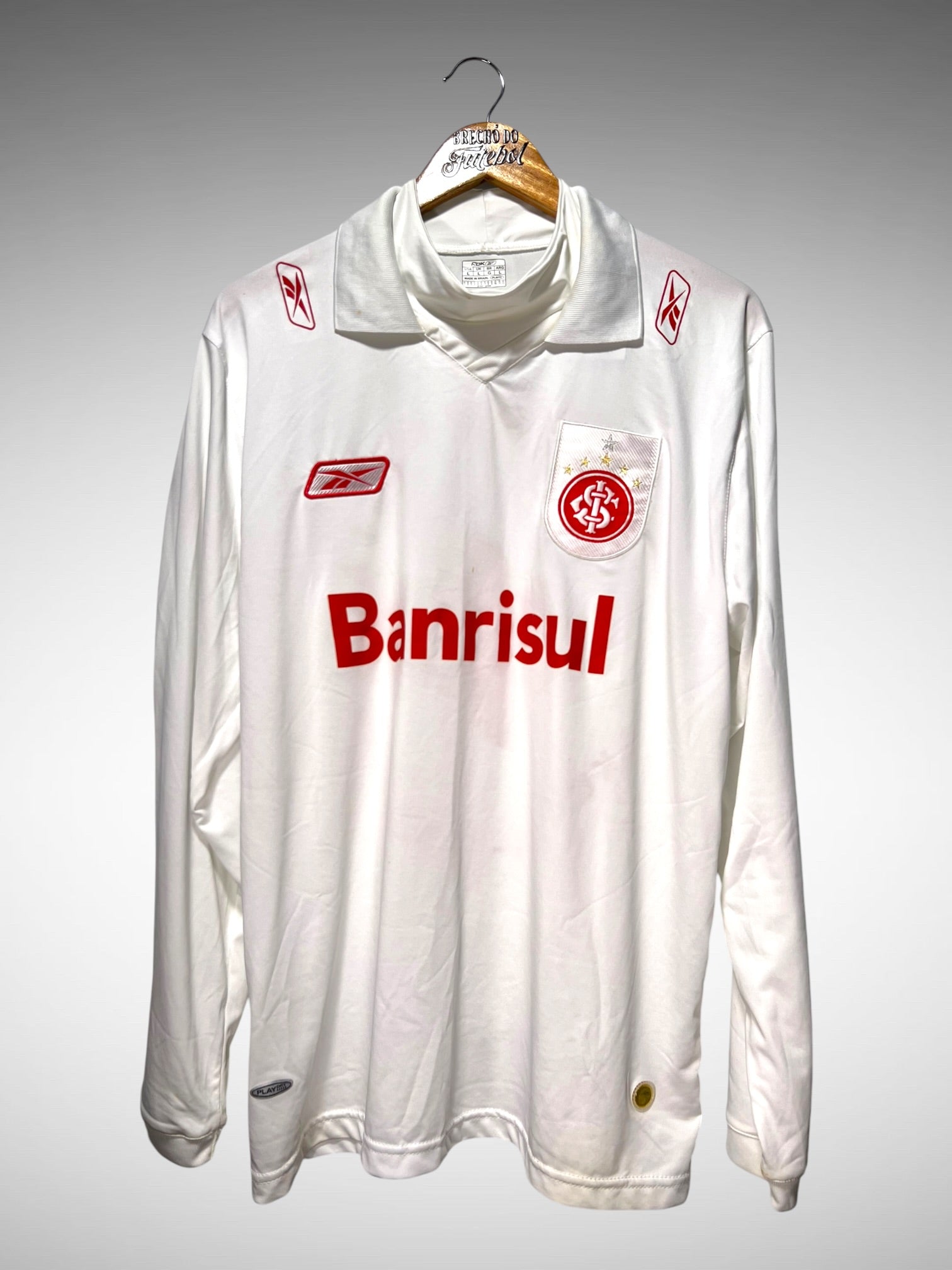 Internacional 2007 Camisa Comemorativa Mundial Tam G N 1 Mangas Longas.