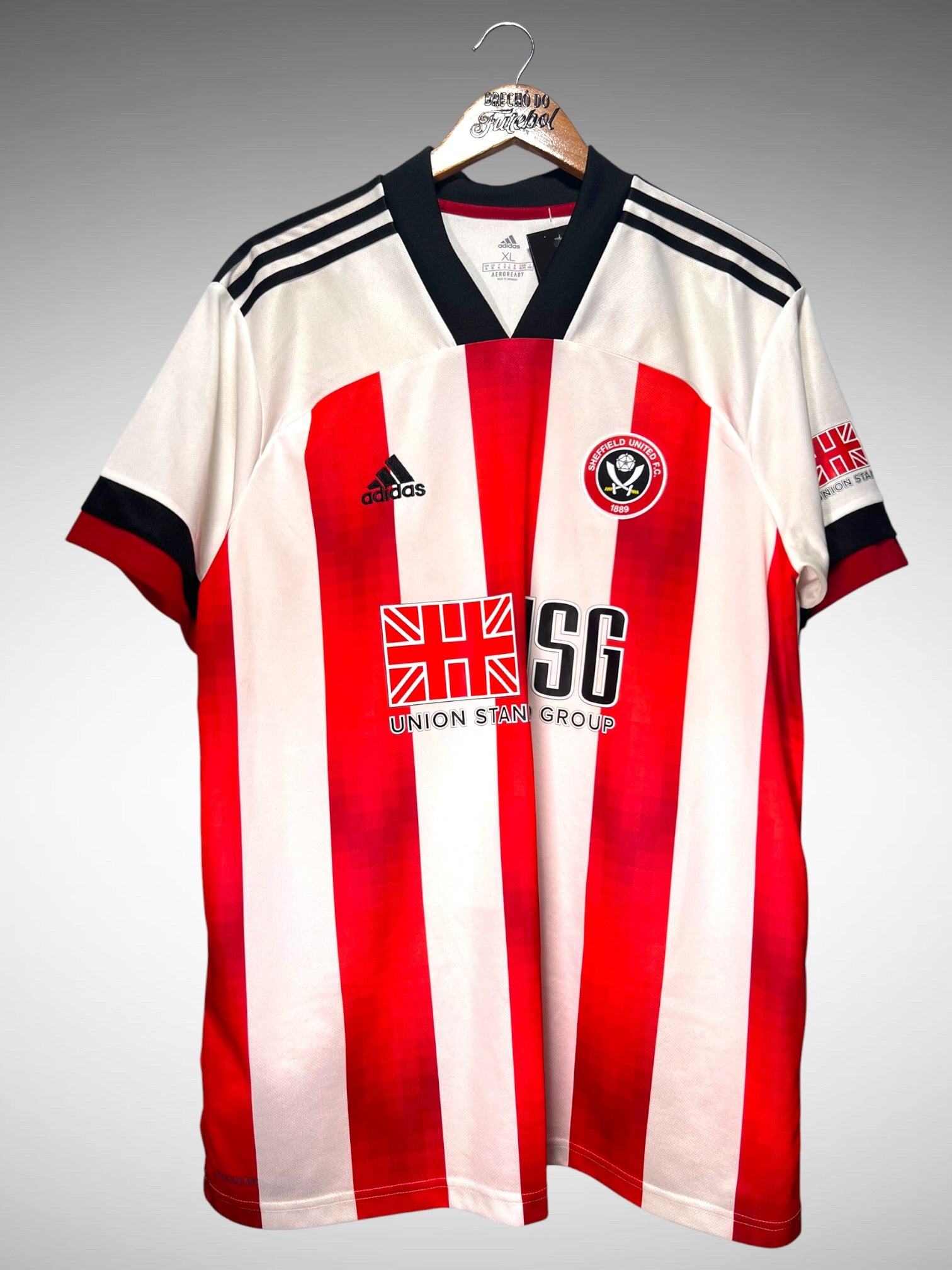 Sheffield United 2020 Primeira Camisa Tam GG.