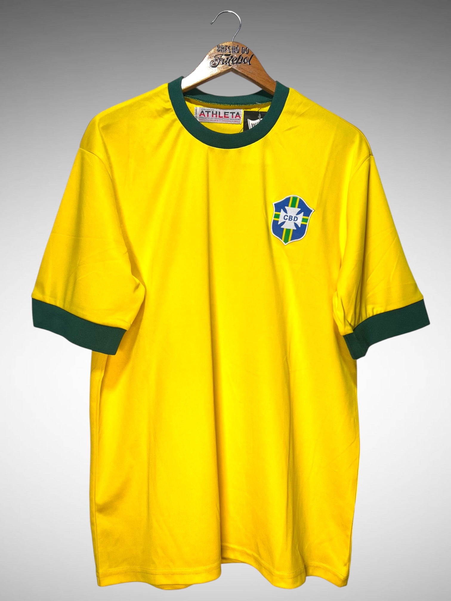 Brasil Retrô 1970 Primeira Camisa Tam G N 10.